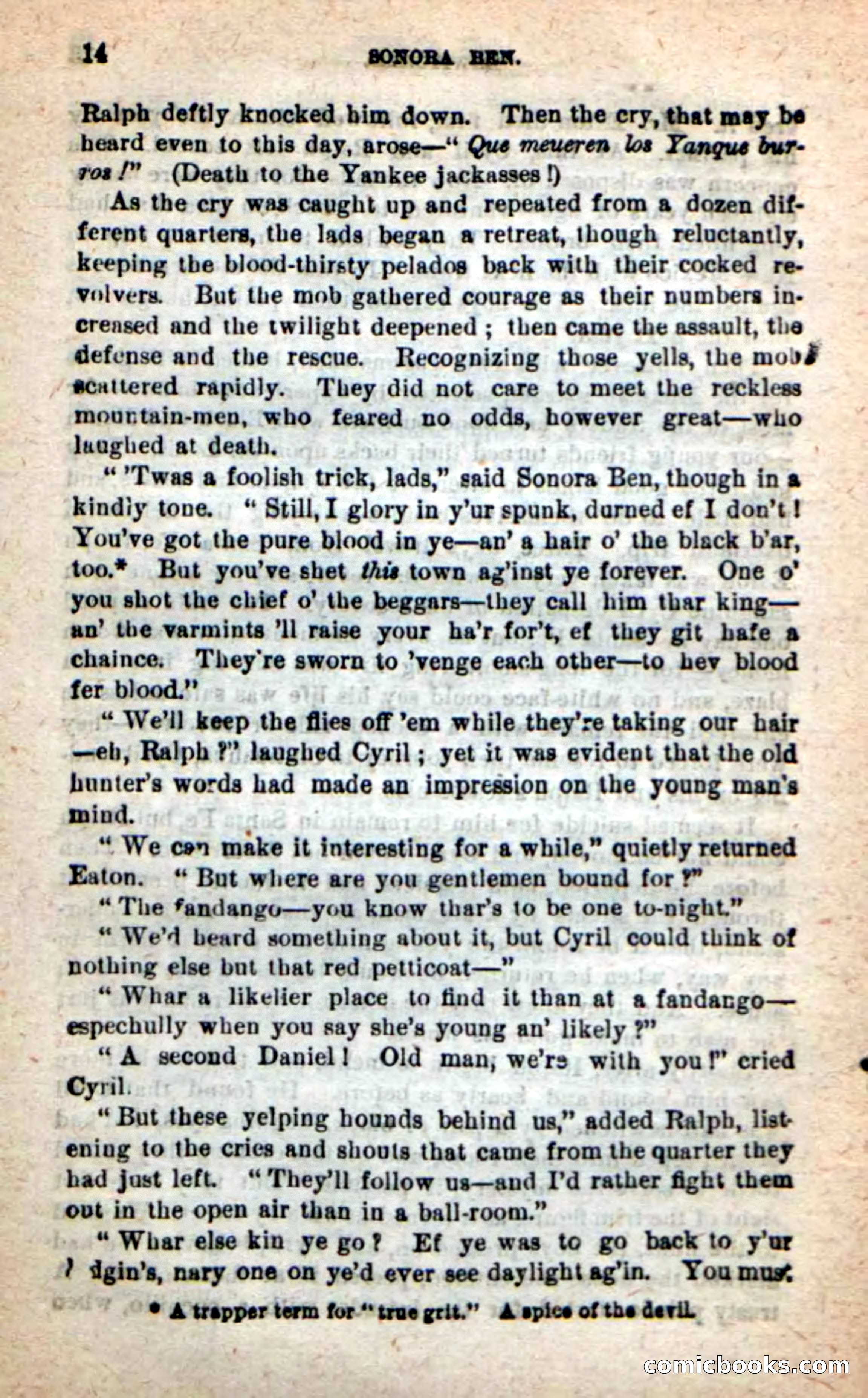 Beadle's New Dime Novels: Sonora Ben — page 10 of 100