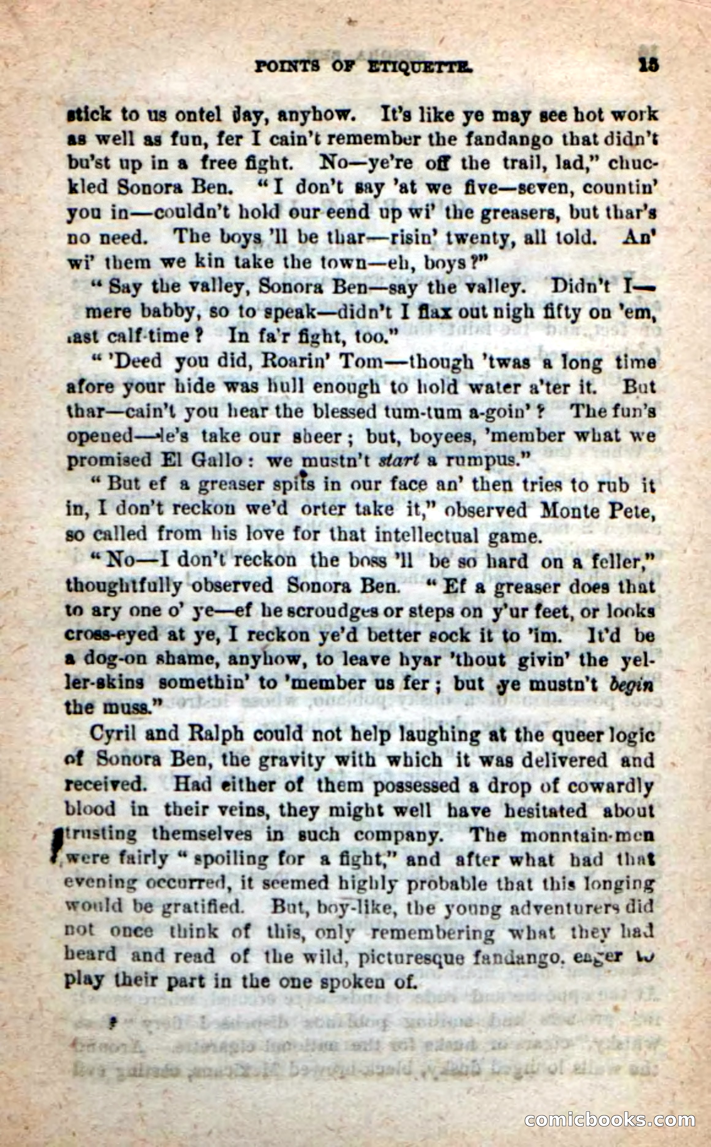 Beadle's New Dime Novels: Sonora Ben — page 11 of 100