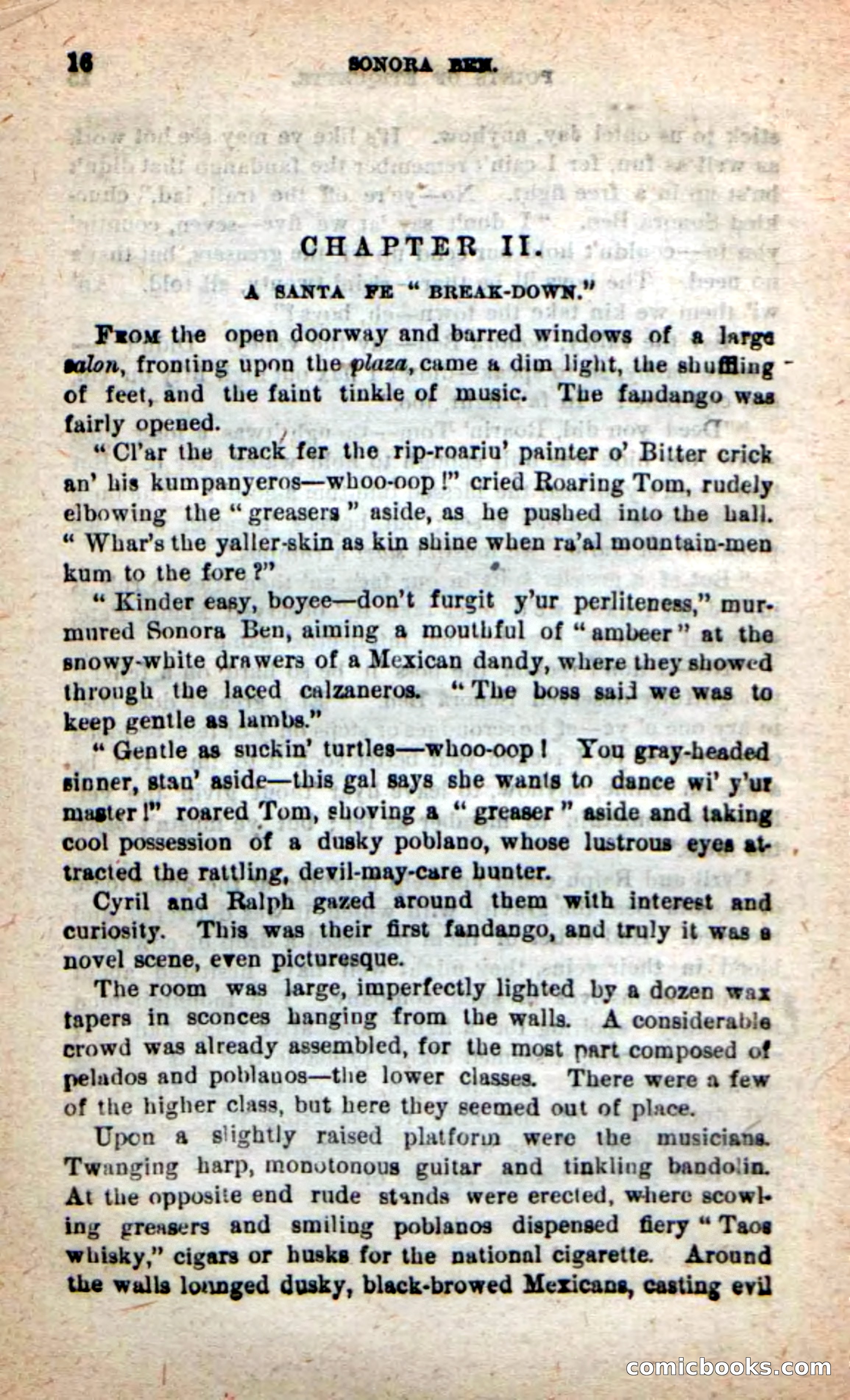 Beadle's New Dime Novels: Sonora Ben — page 12 of 100