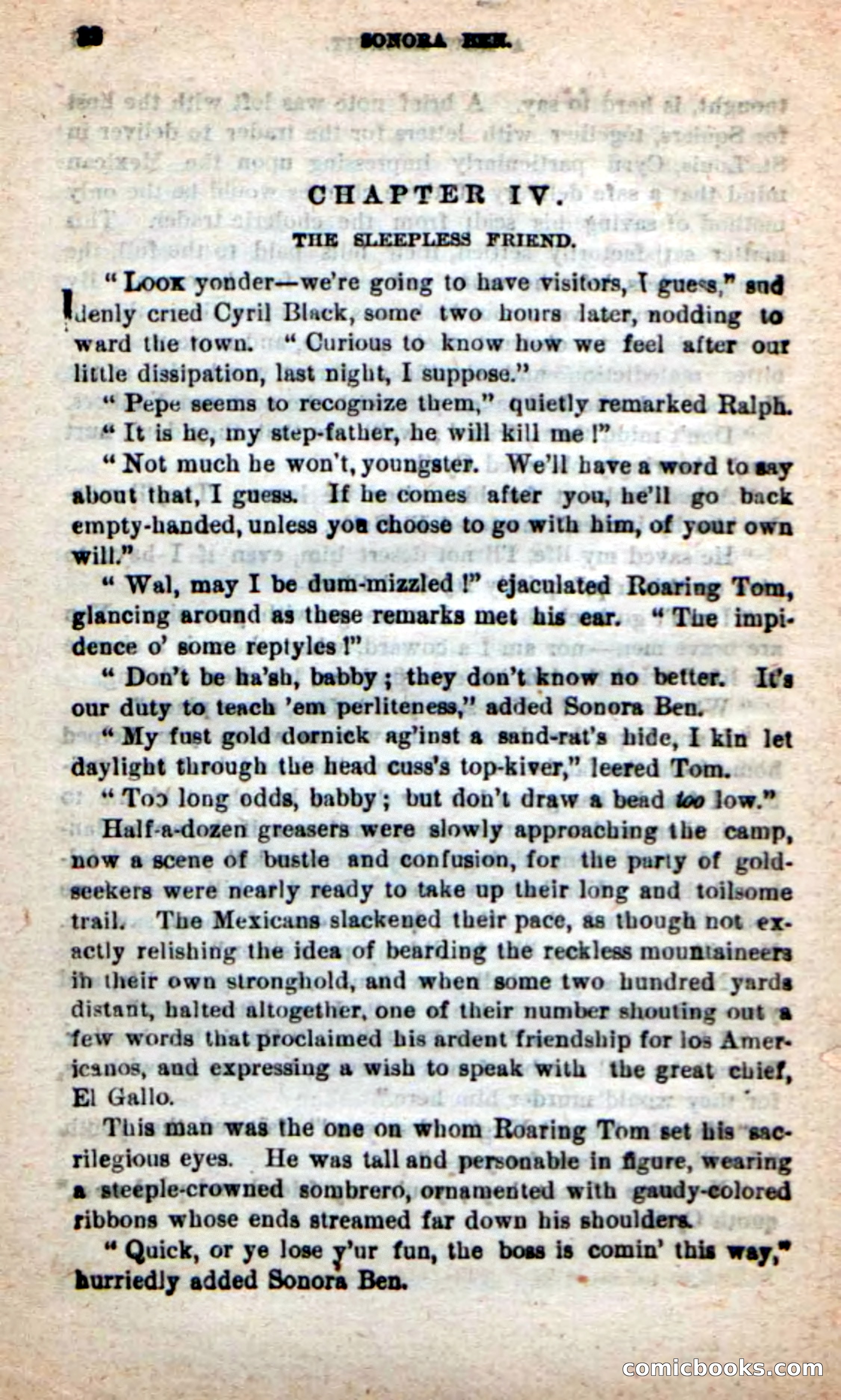 Beadle's New Dime Novels: Sonora Ben — page 28 of 100