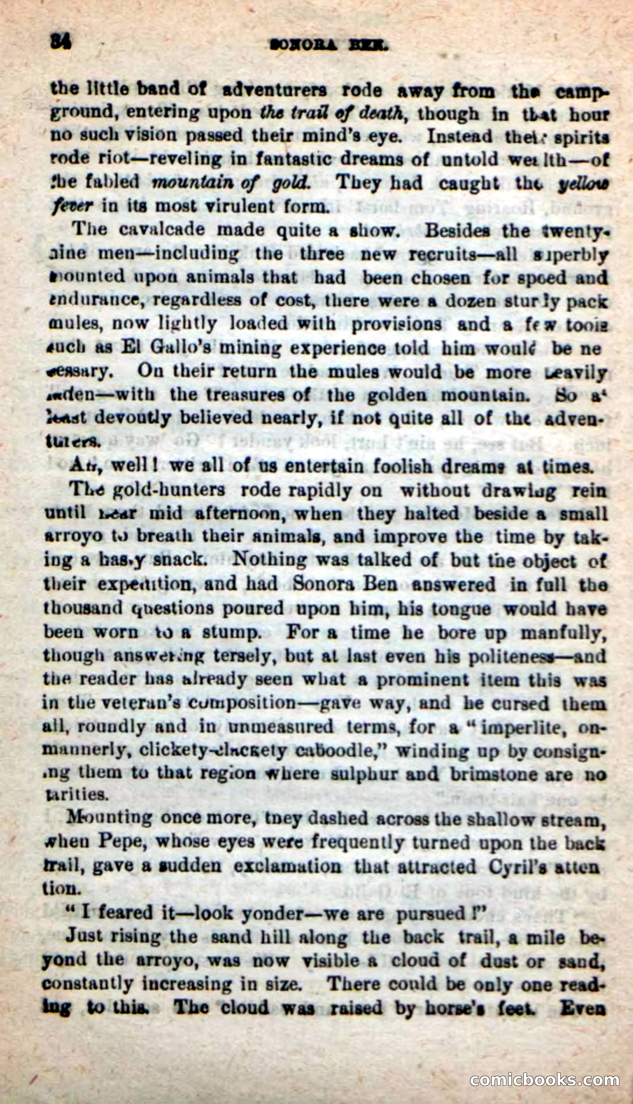 Beadle's New Dime Novels: Sonora Ben — page 30 of 100