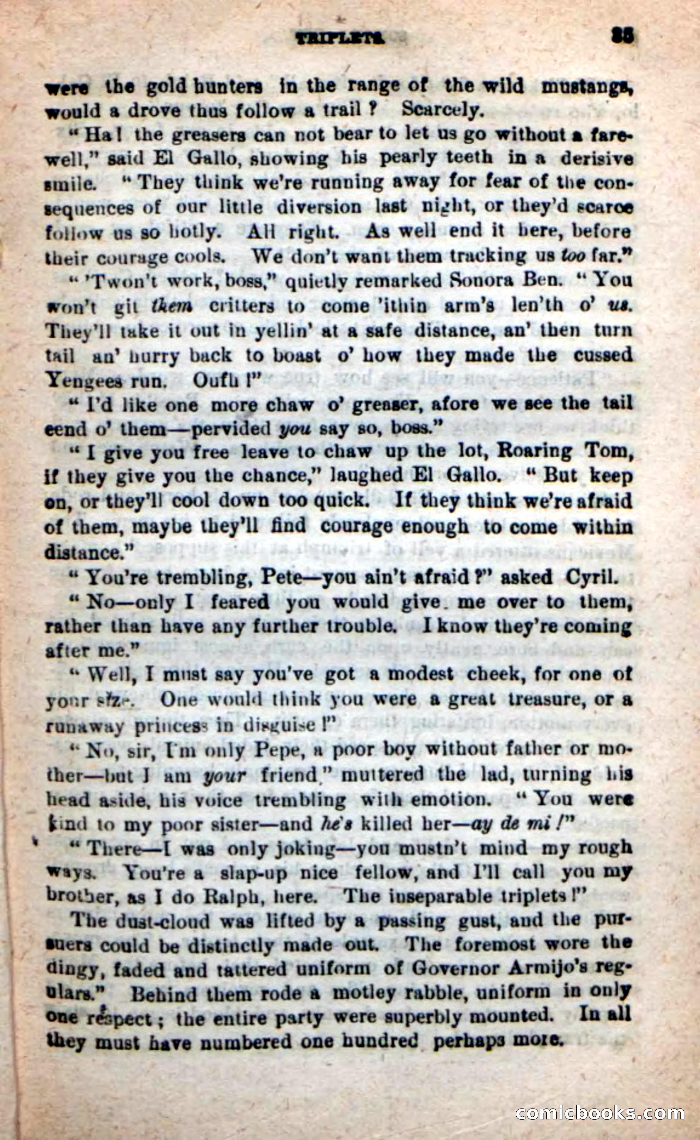 Beadle's New Dime Novels: Sonora Ben — page 31 of 100