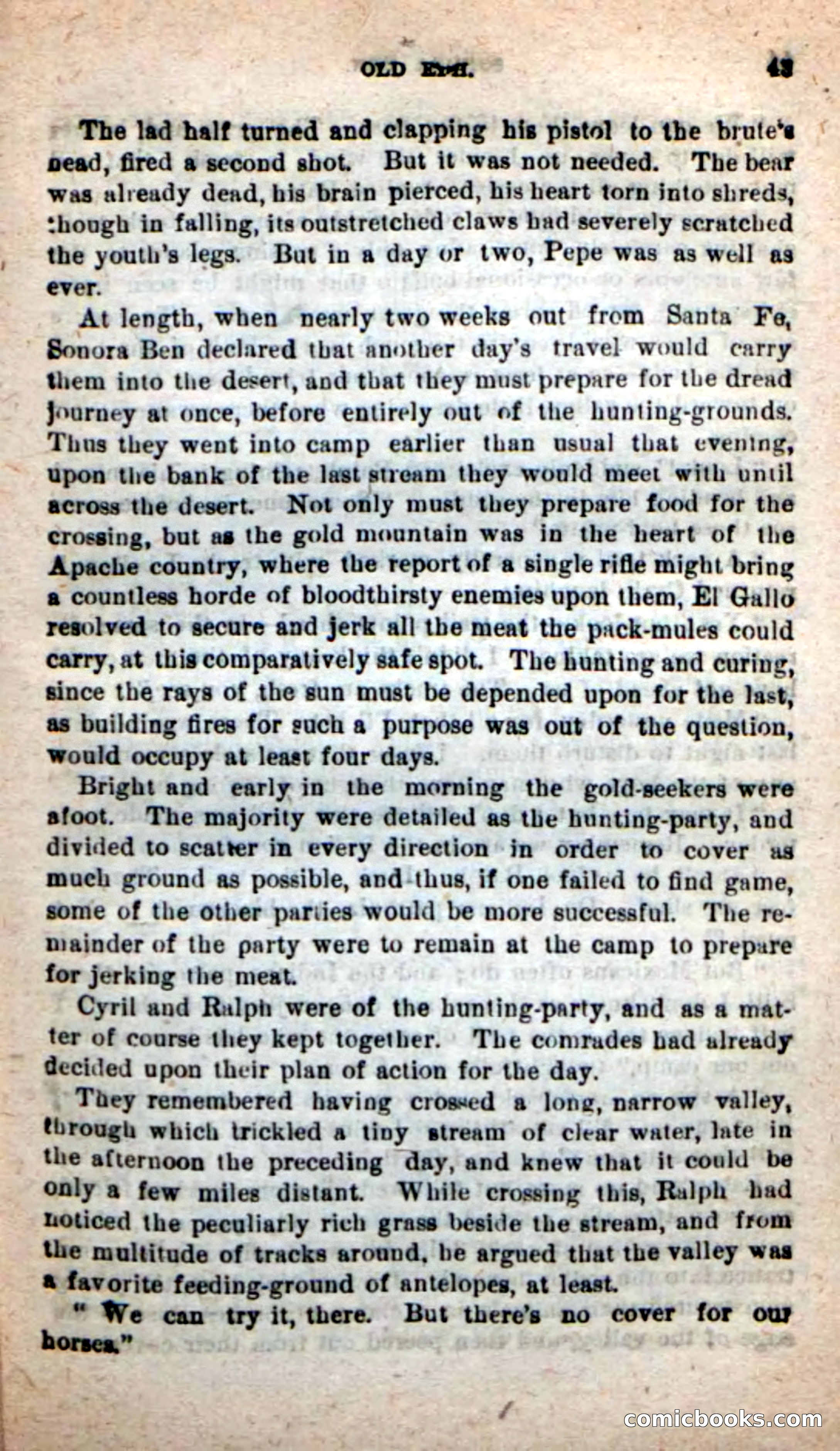 Beadle's New Dime Novels: Sonora Ben — page 39 of 100