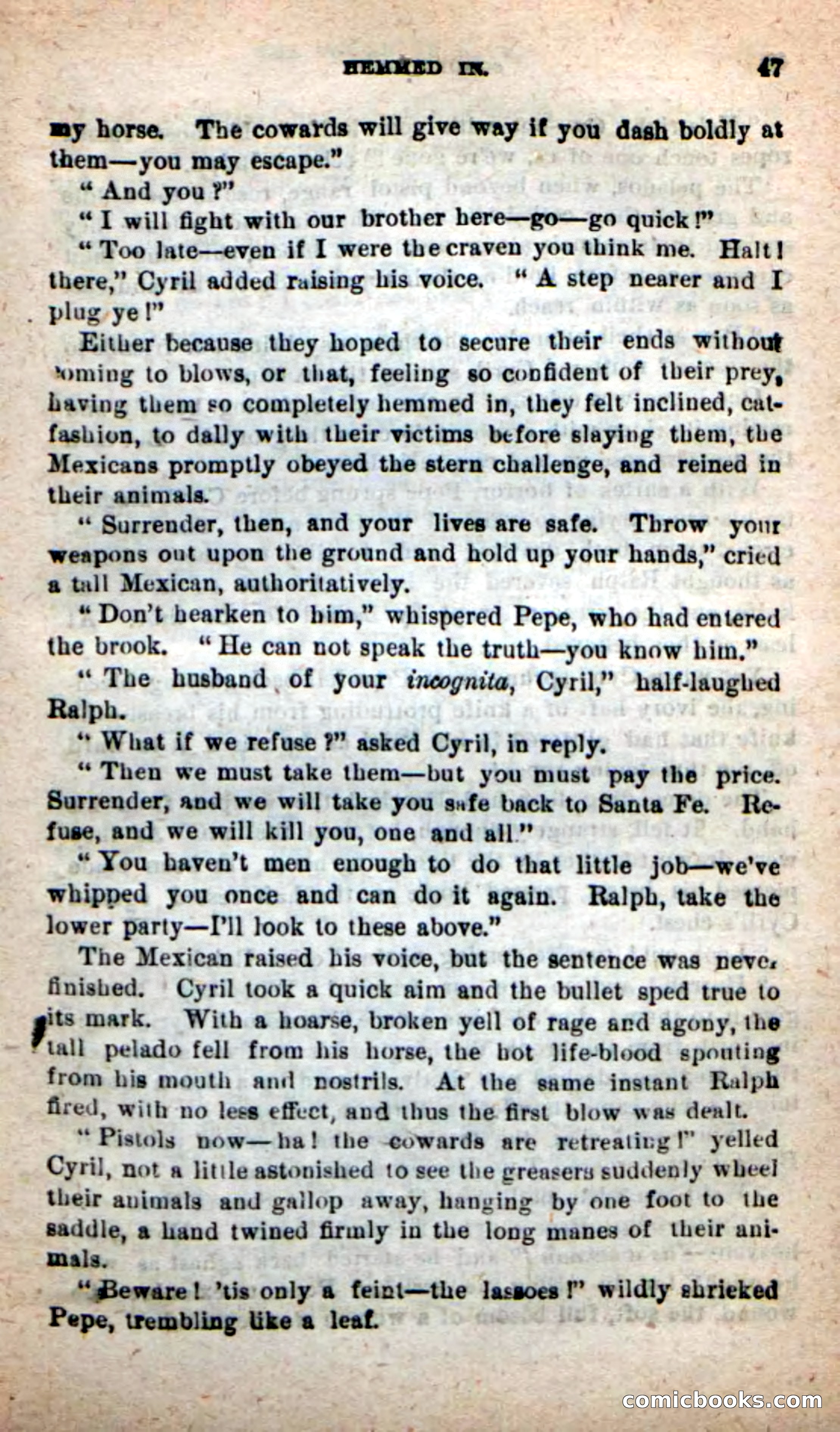 Beadle's New Dime Novels: Sonora Ben — page 43 of 100