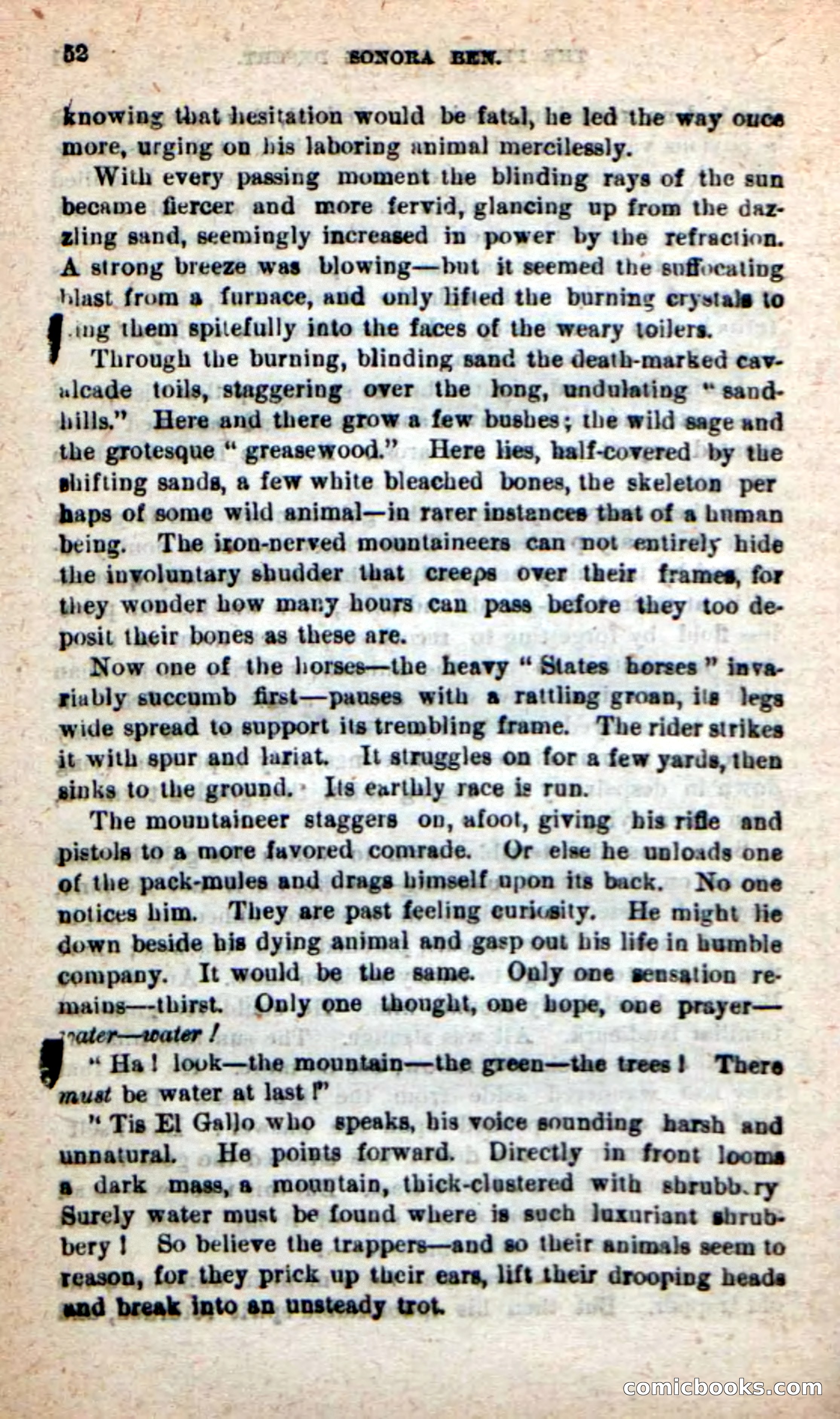 Beadle's New Dime Novels: Sonora Ben — page 48 of 100