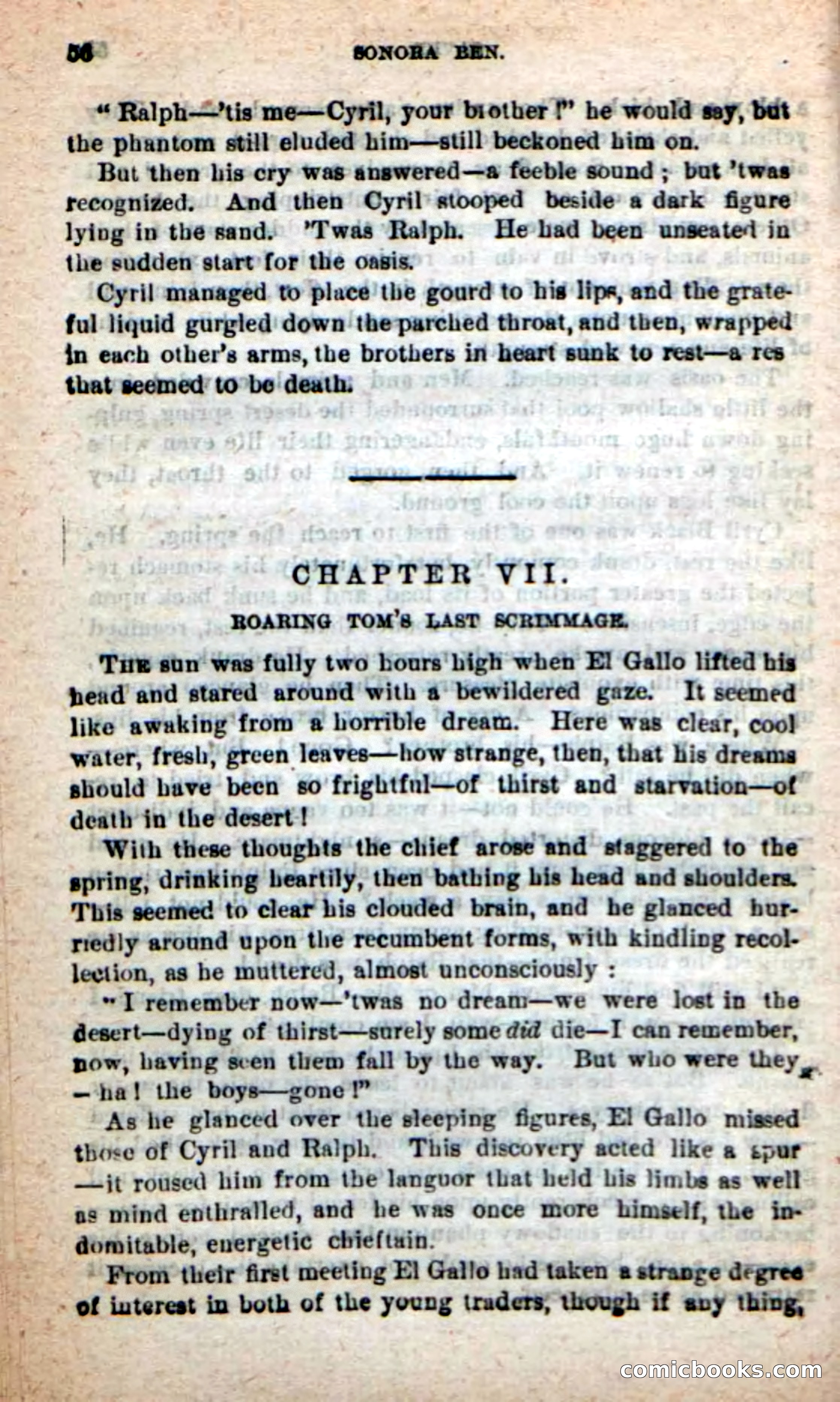 Beadle's New Dime Novels: Sonora Ben — page 52 of 100