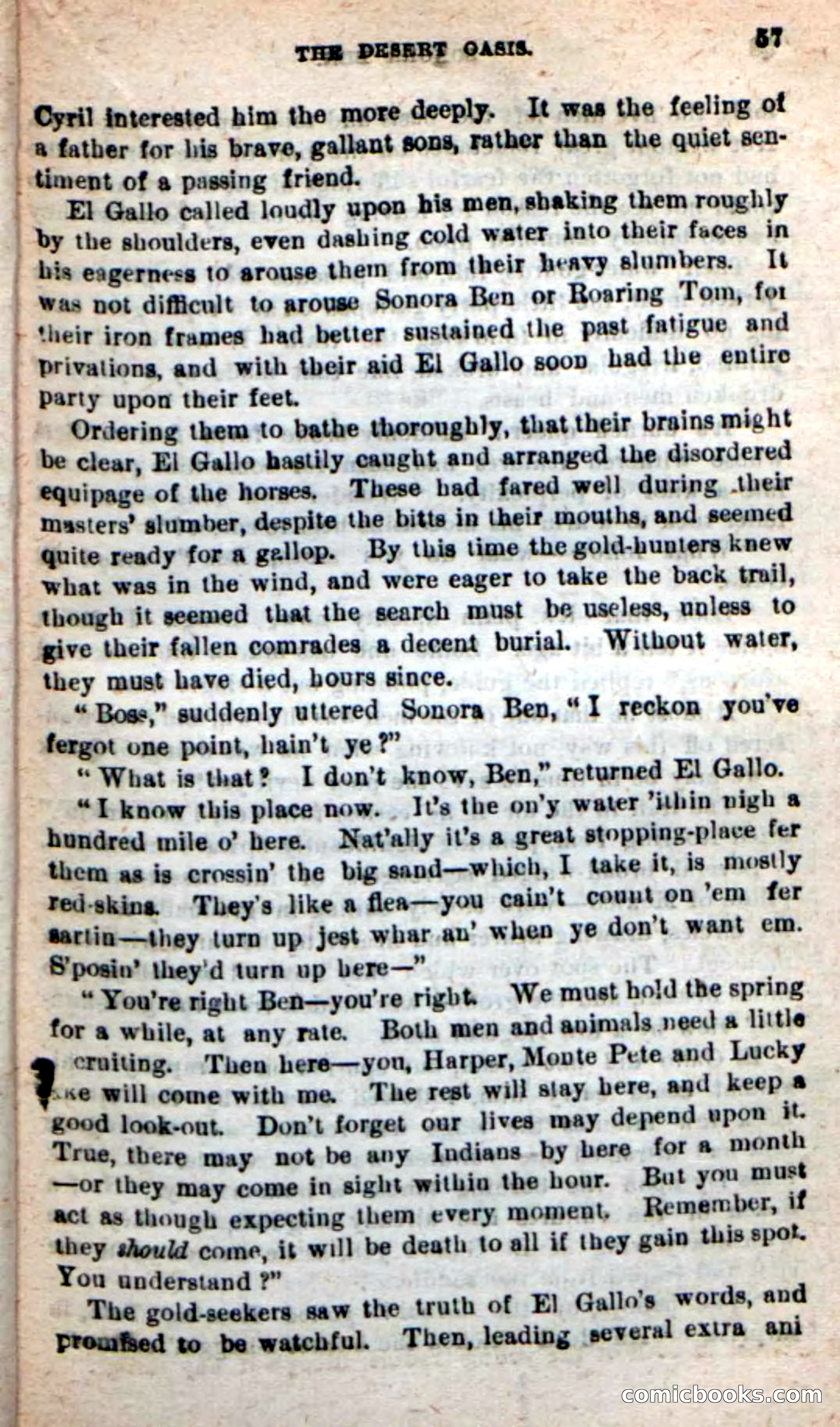 Beadle's New Dime Novels: Sonora Ben — page 53 of 100