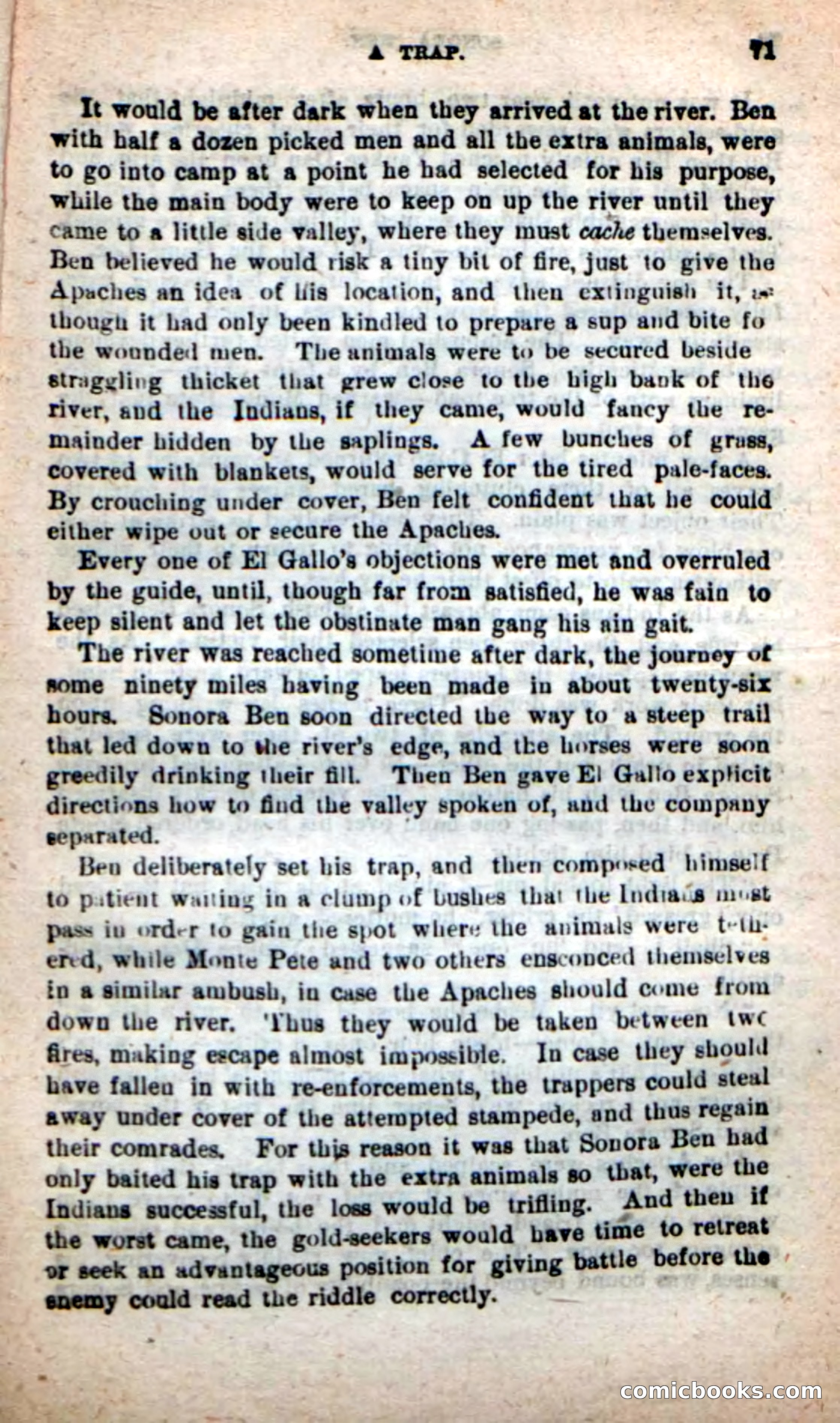 Beadle's New Dime Novels: Sonora Ben — page 67 of 100