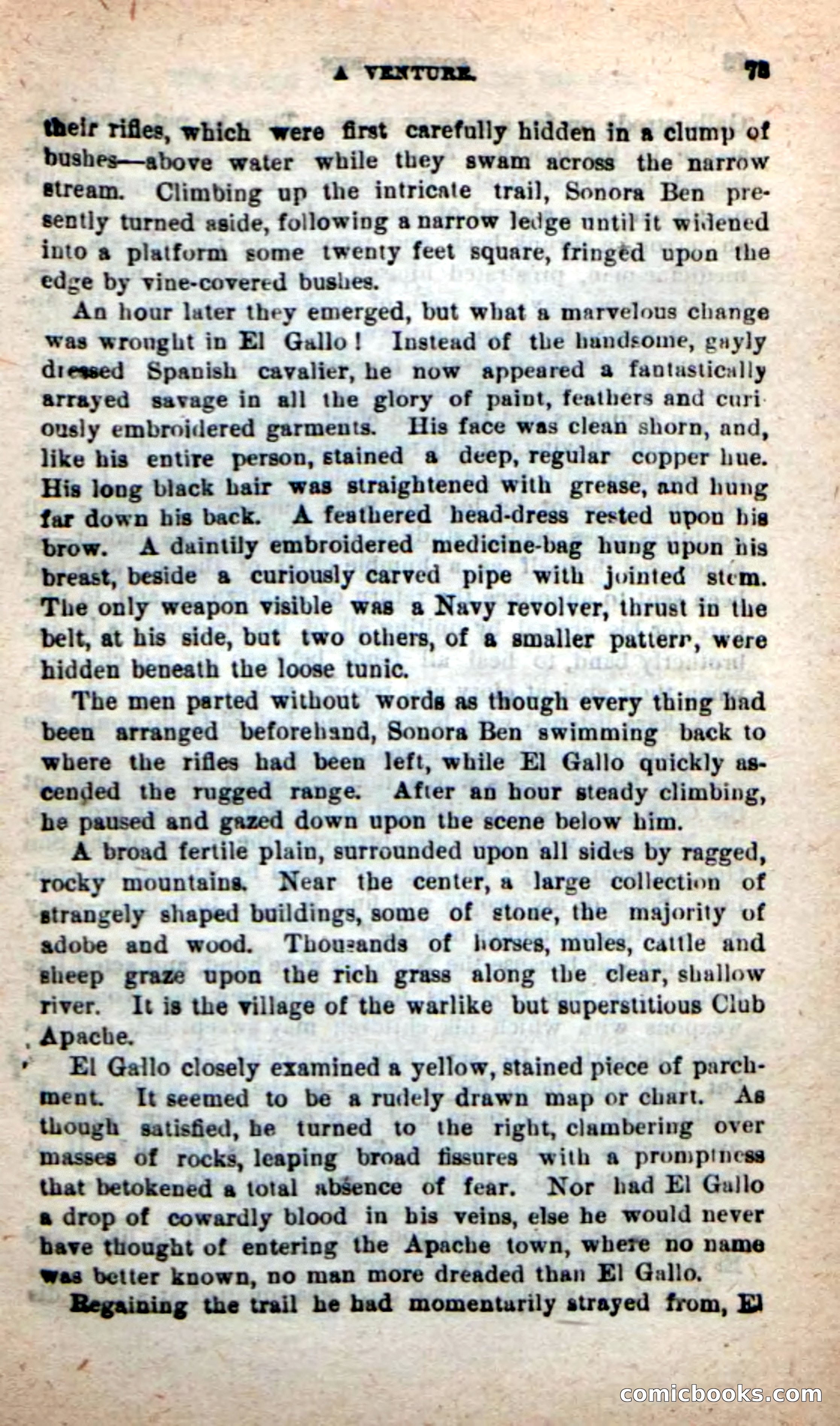 Beadle's New Dime Novels: Sonora Ben — page 71 of 100