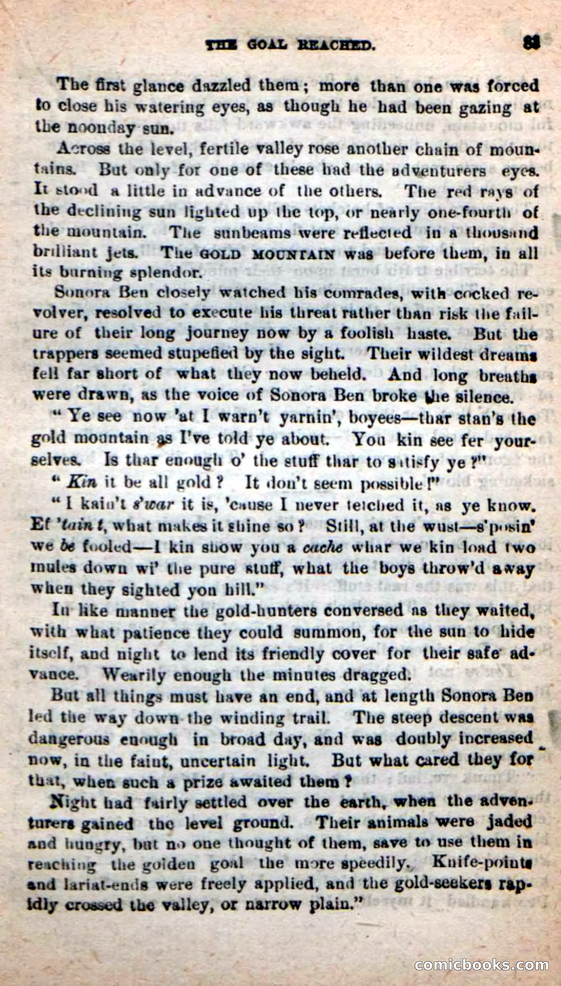 Beadle's New Dime Novels: Sonora Ben — page 79 of 100