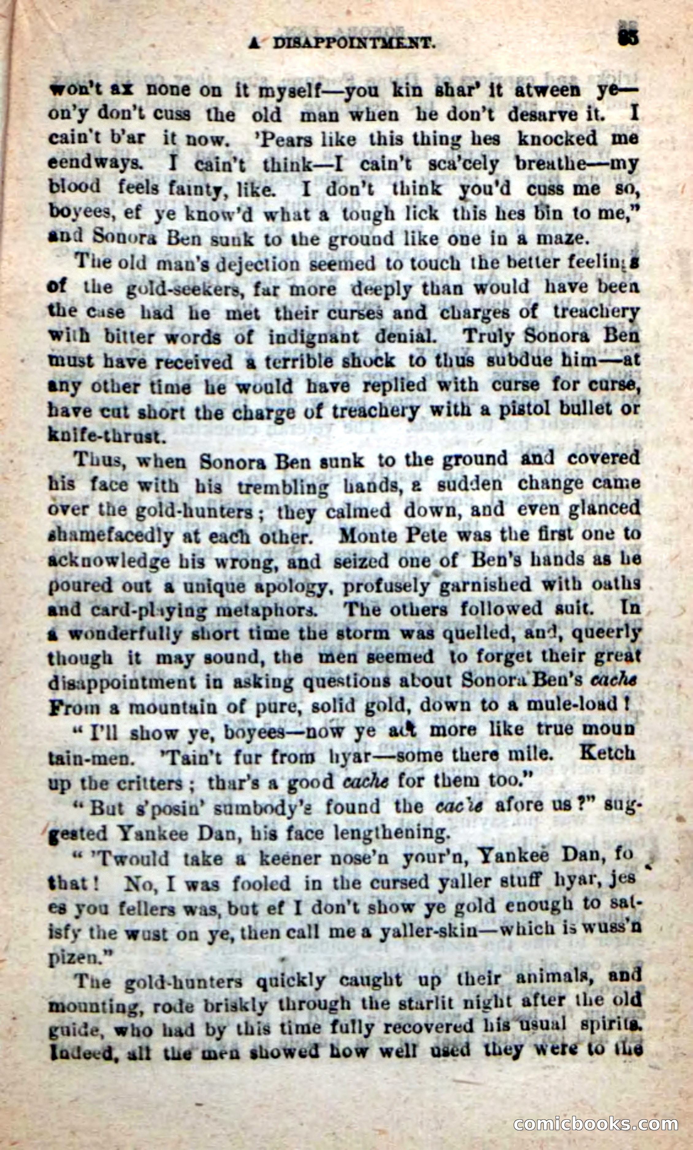 Beadle's New Dime Novels: Sonora Ben — page 81 of 100