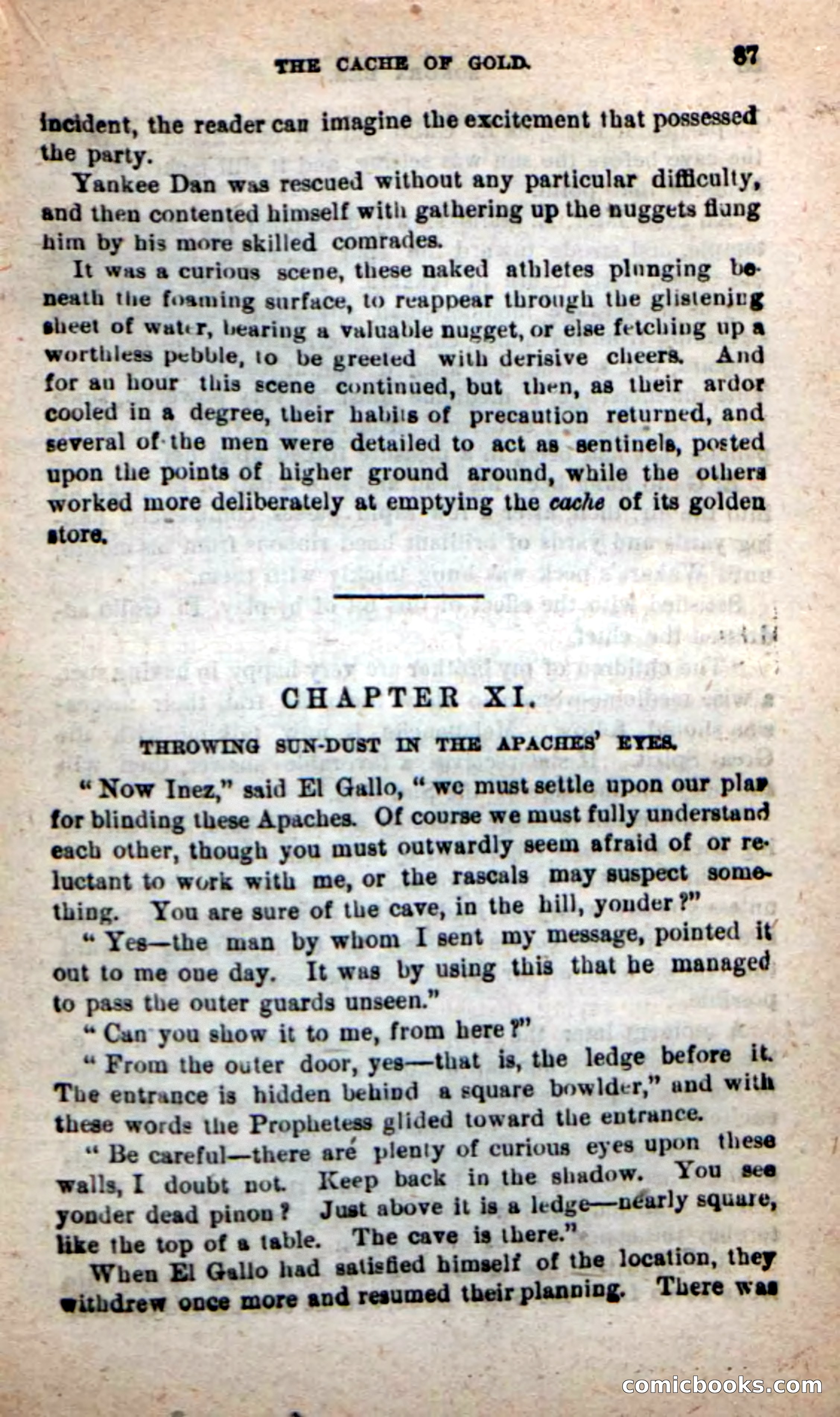 Beadle's New Dime Novels: Sonora Ben — page 83 of 100