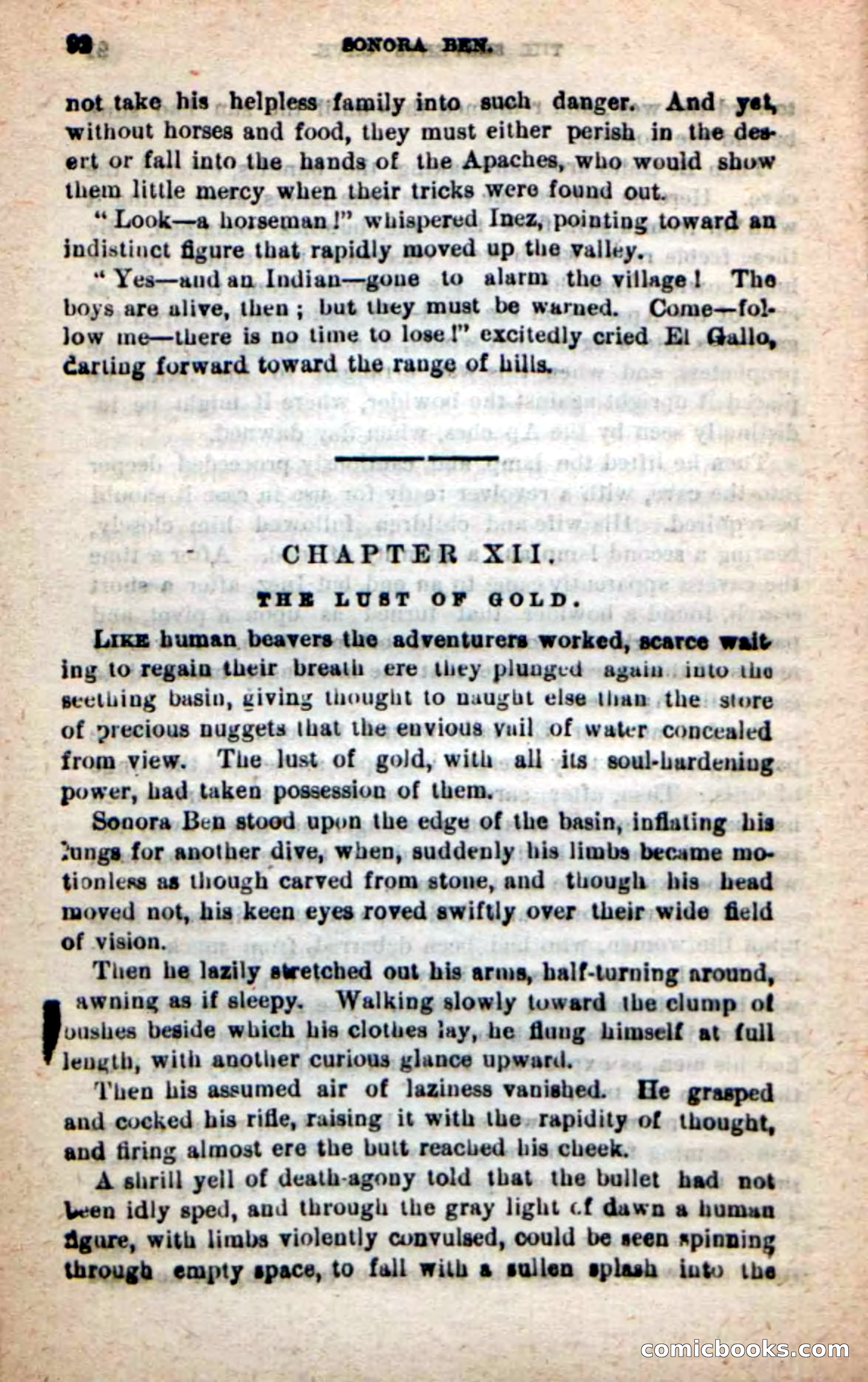 Beadle's New Dime Novels: Sonora Ben — page 88 of 100