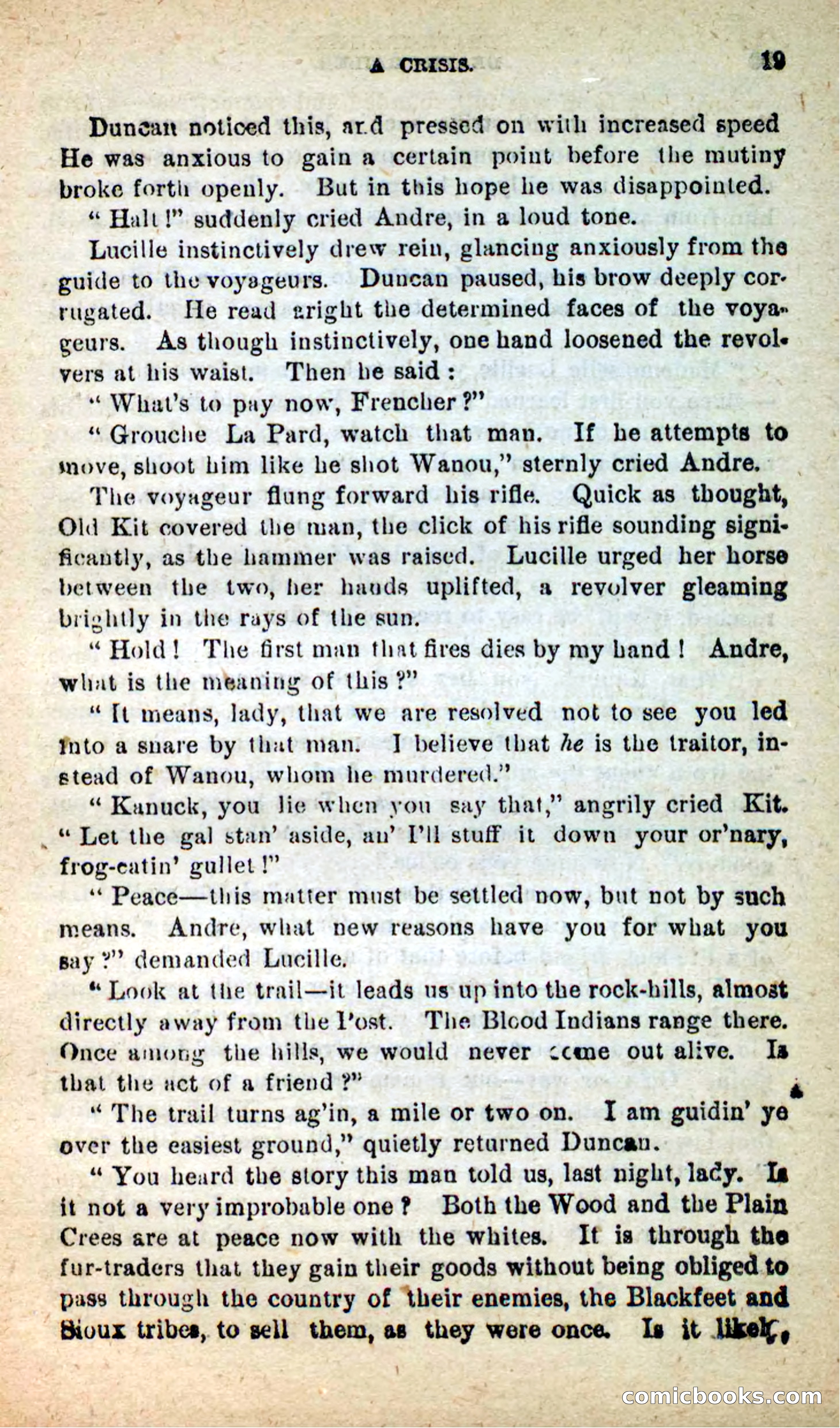 Beadle's New Dime Novels: Death-Trailer — page 15 of 99