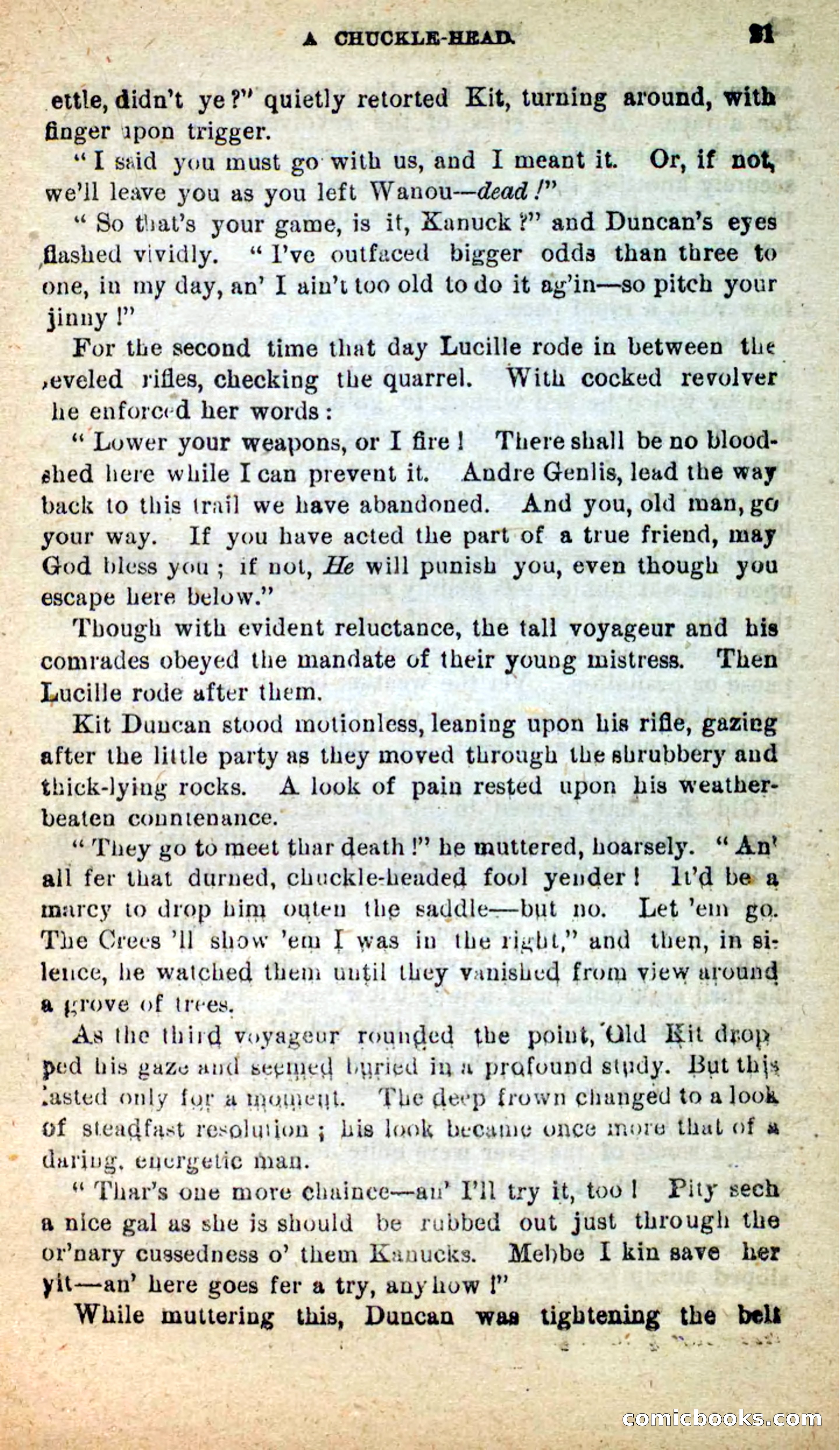 Beadle's New Dime Novels: Death-Trailer — page 17 of 99