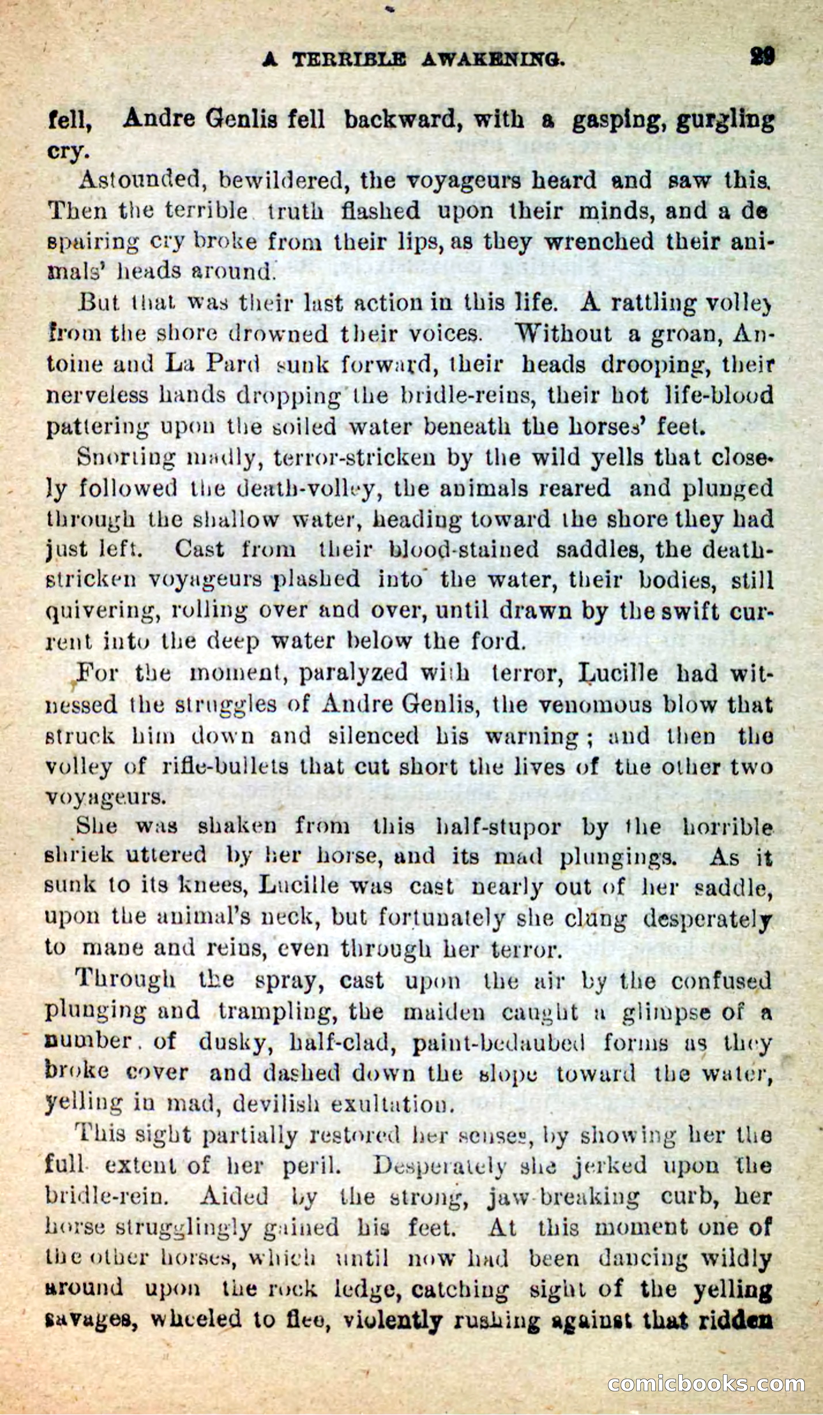 Beadle's New Dime Novels: Death-Trailer — page 25 of 99