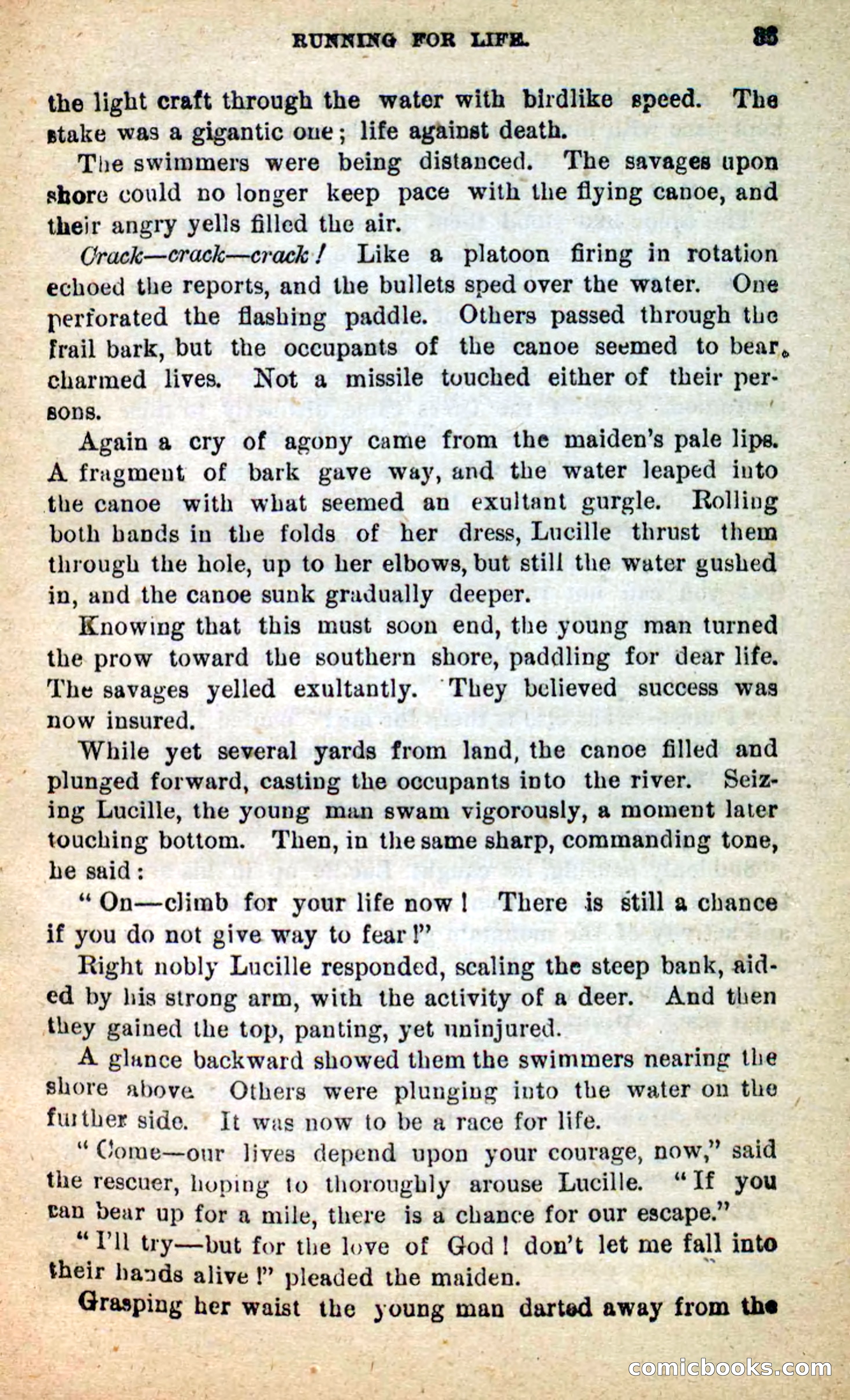 Beadle's New Dime Novels: Death-Trailer — page 29 of 99