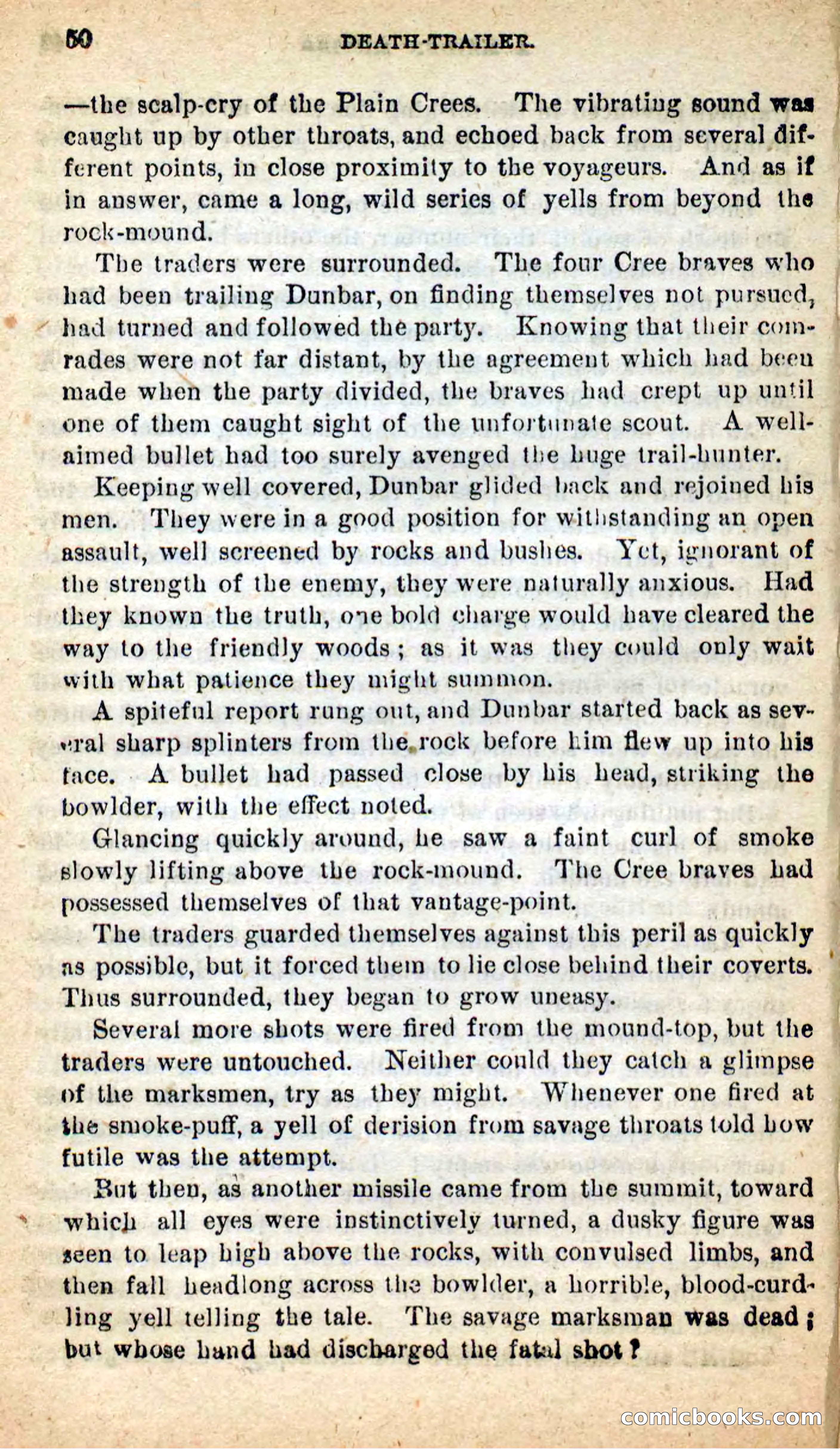 Beadle's New Dime Novels: Death-Trailer — page 46 of 99