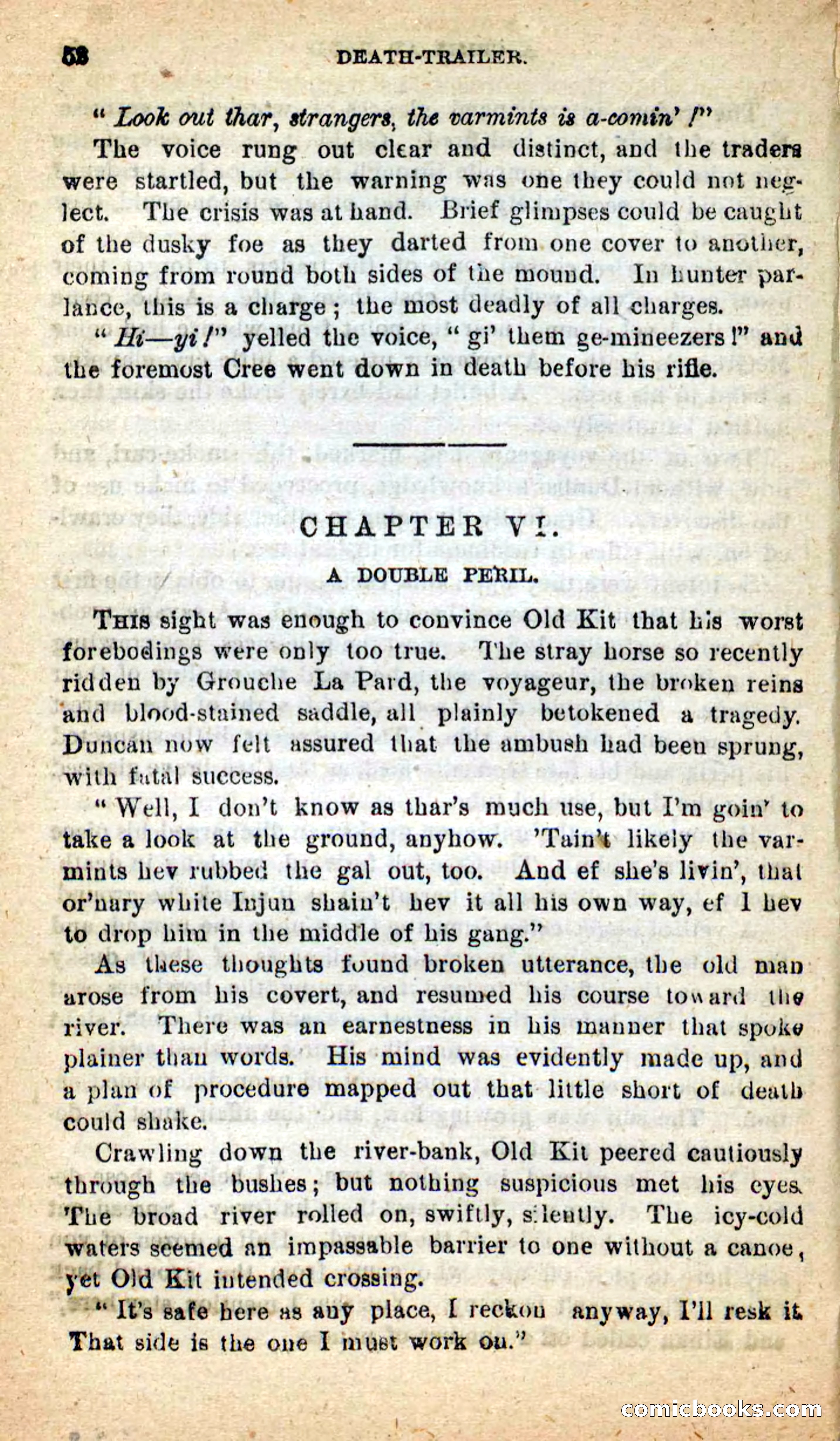 Beadle's New Dime Novels: Death-Trailer — page 48 of 99