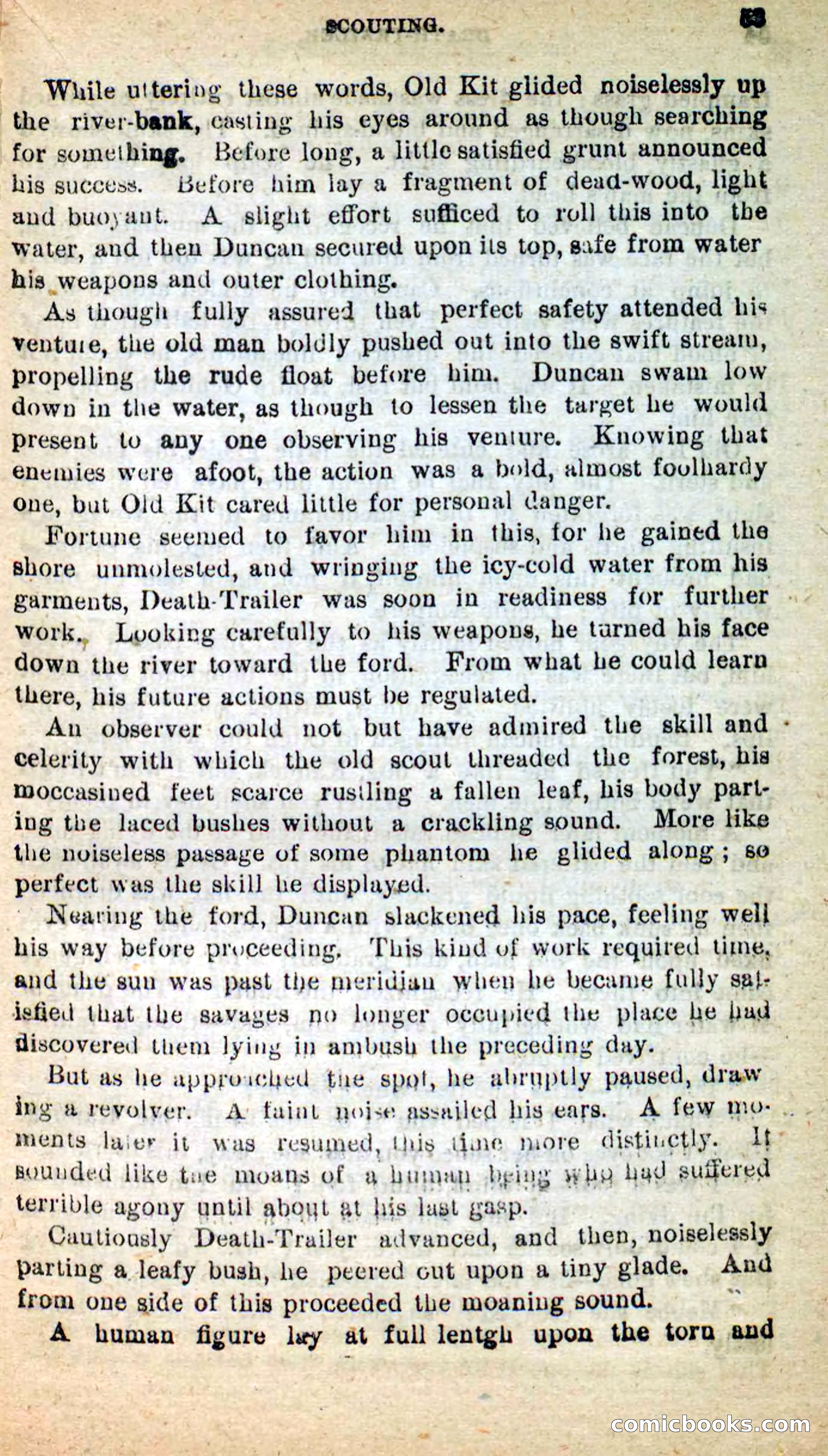 Beadle's New Dime Novels: Death-Trailer — page 49 of 99