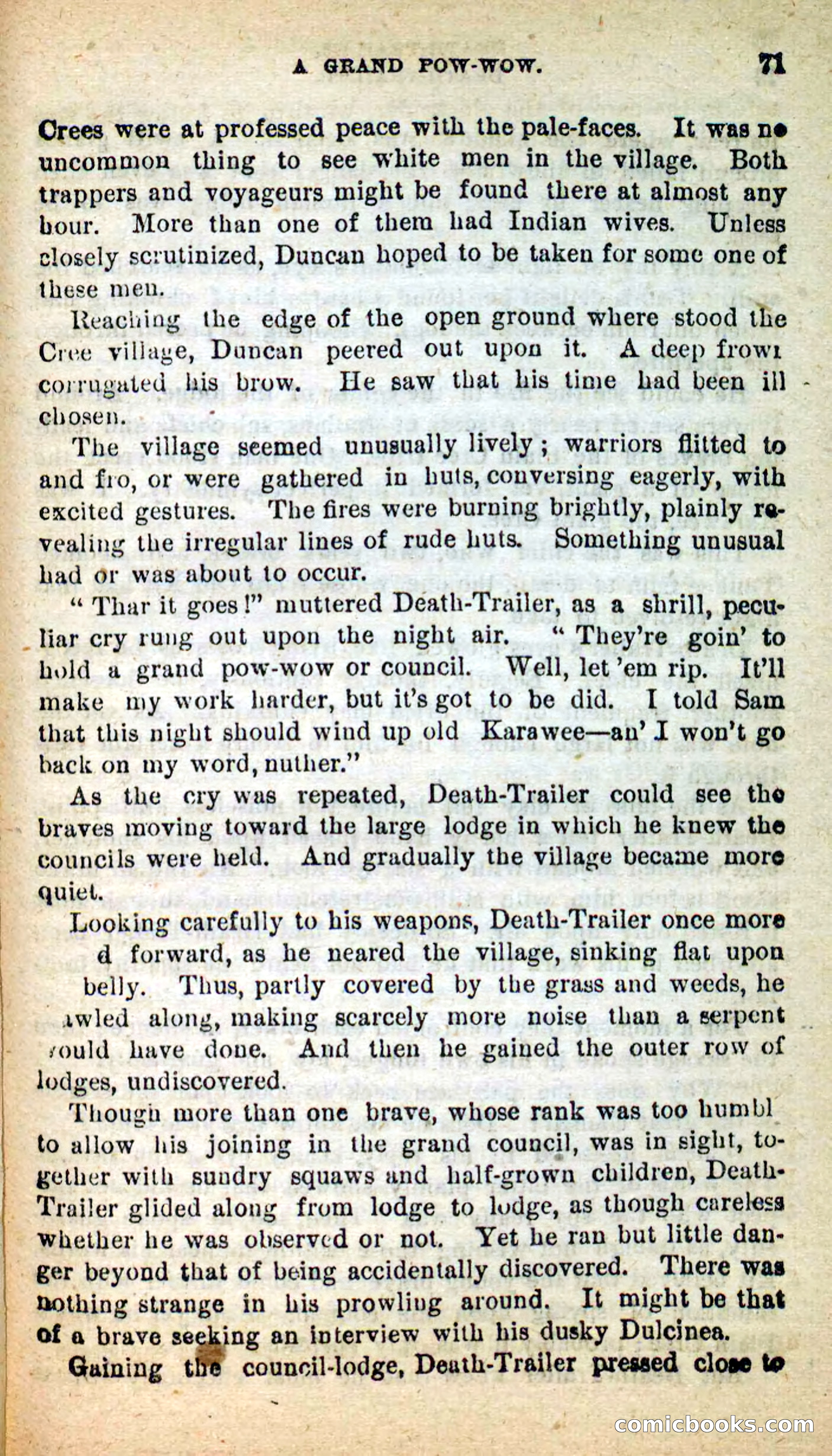Beadle's New Dime Novels: Death-Trailer — page 67 of 99