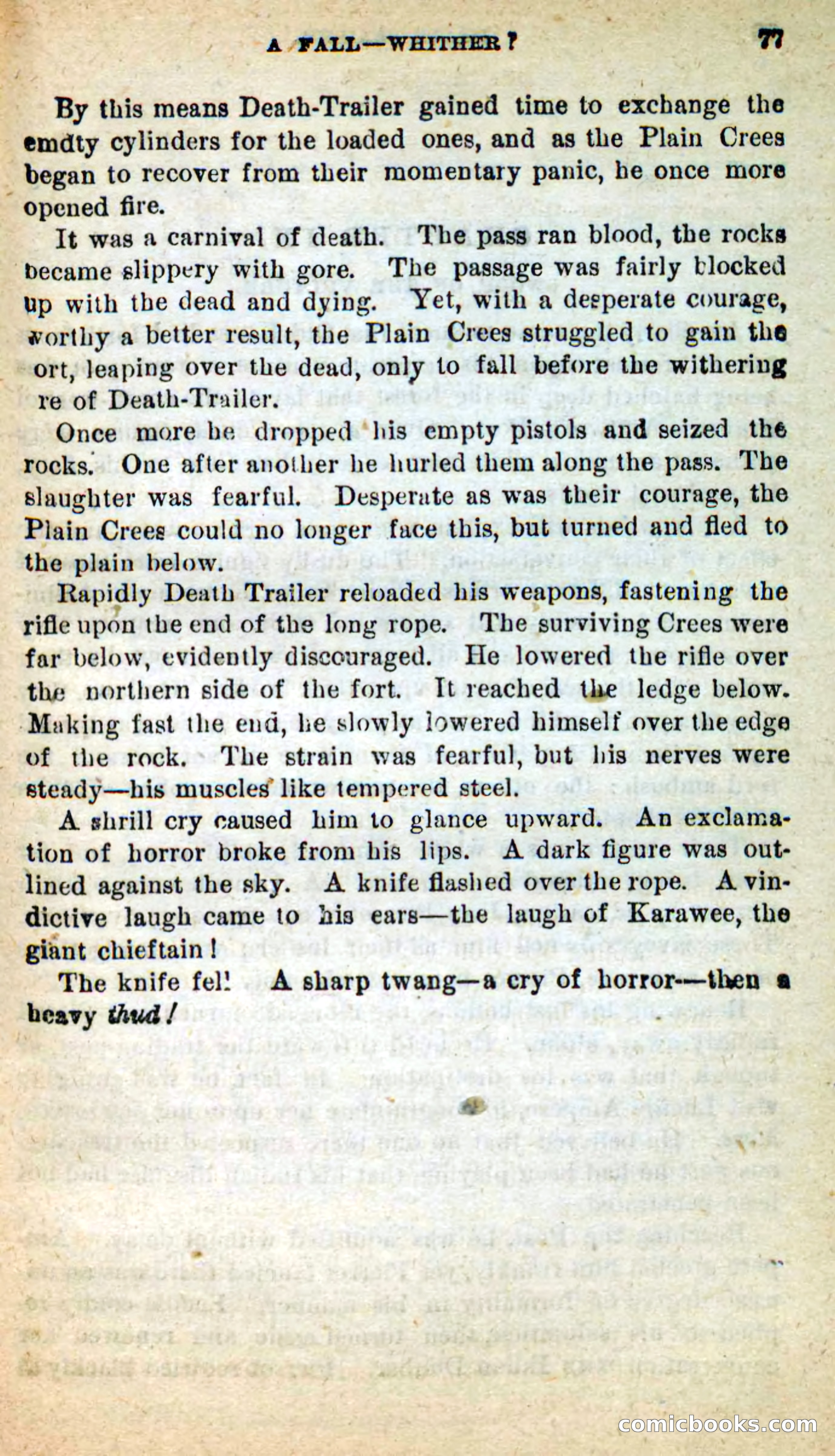 Beadle's New Dime Novels: Death-Trailer — page 73 of 99