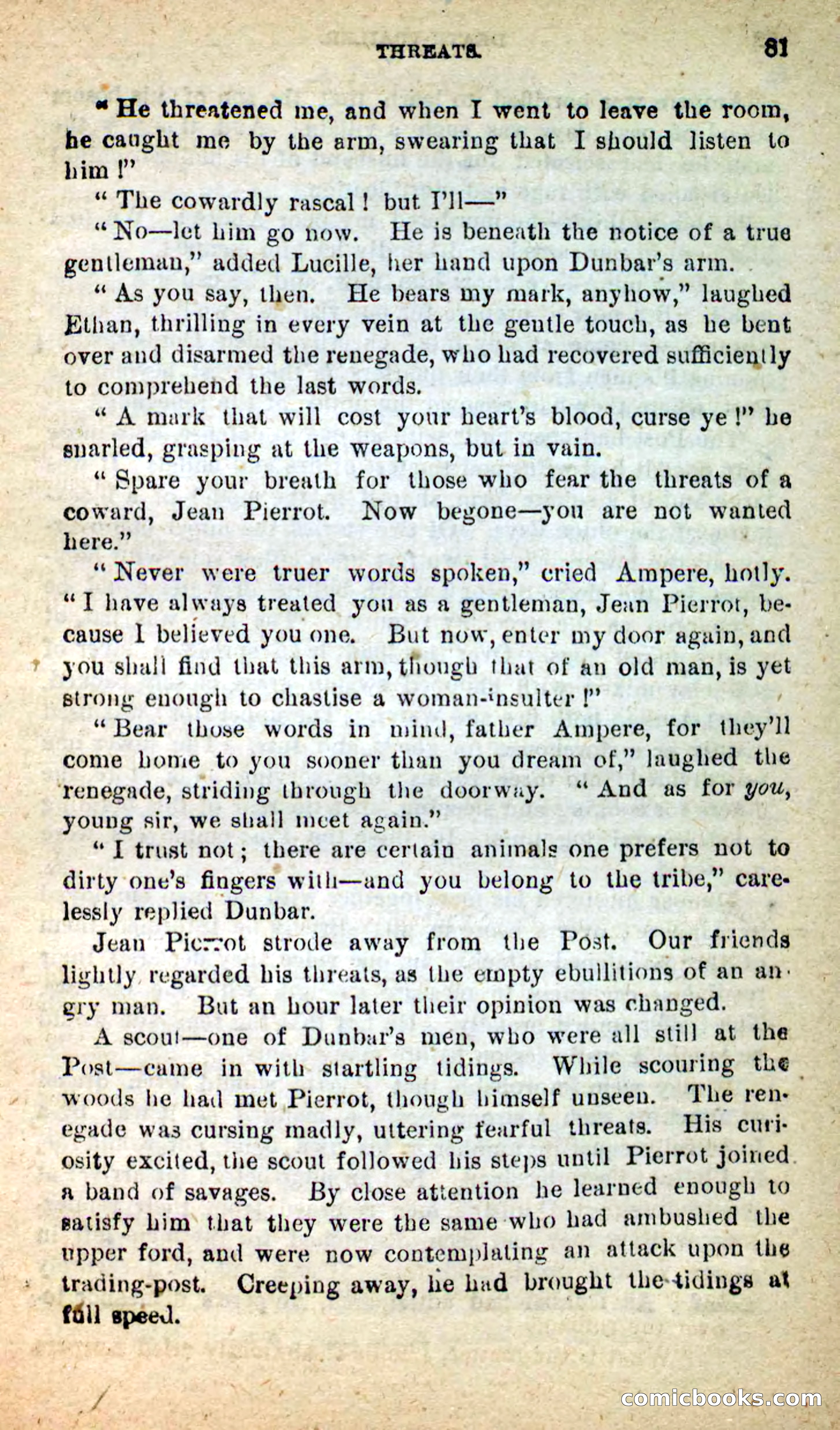 Beadle's New Dime Novels: Death-Trailer — page 77 of 99