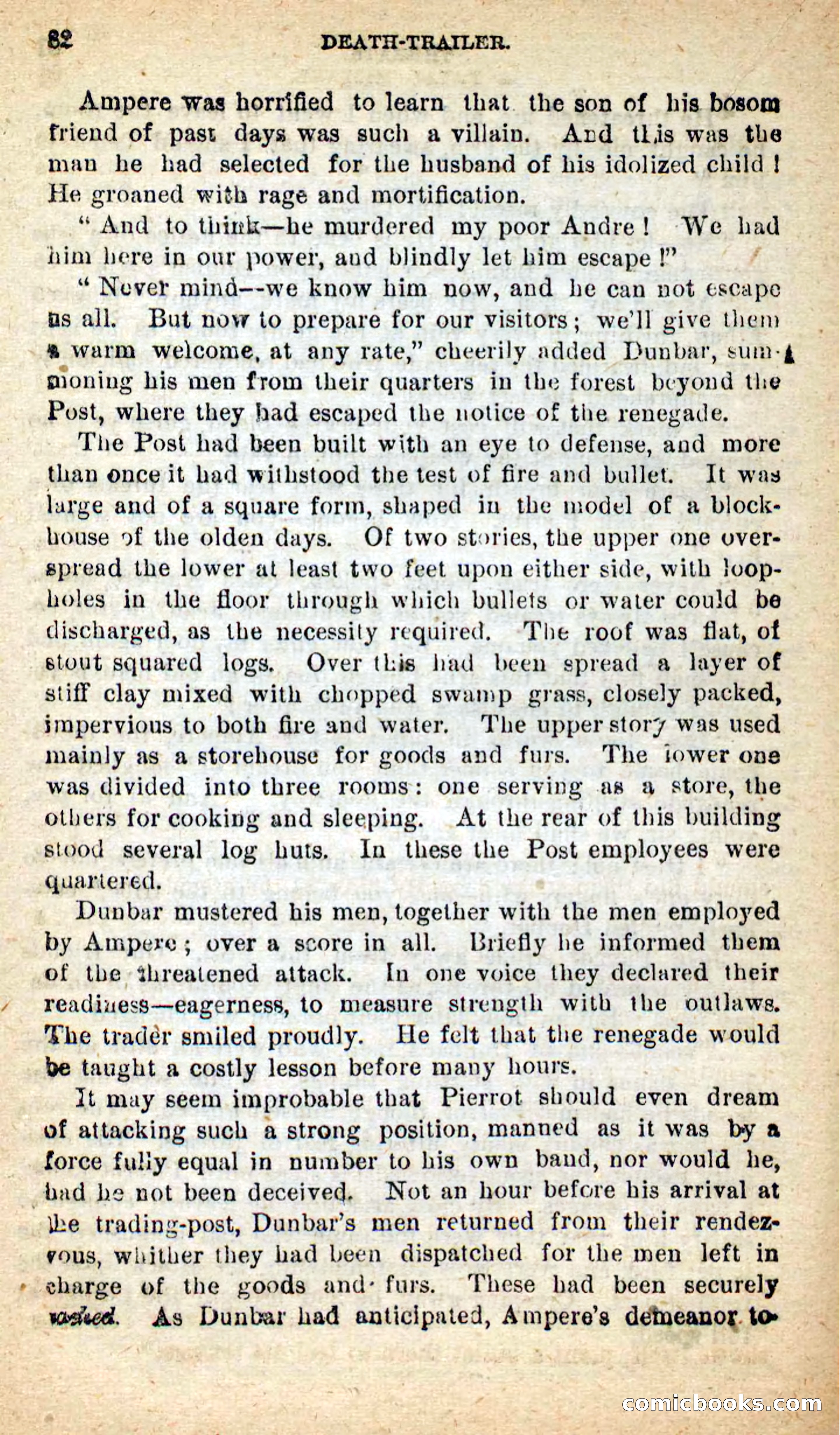 Beadle's New Dime Novels: Death-Trailer — page 78 of 99