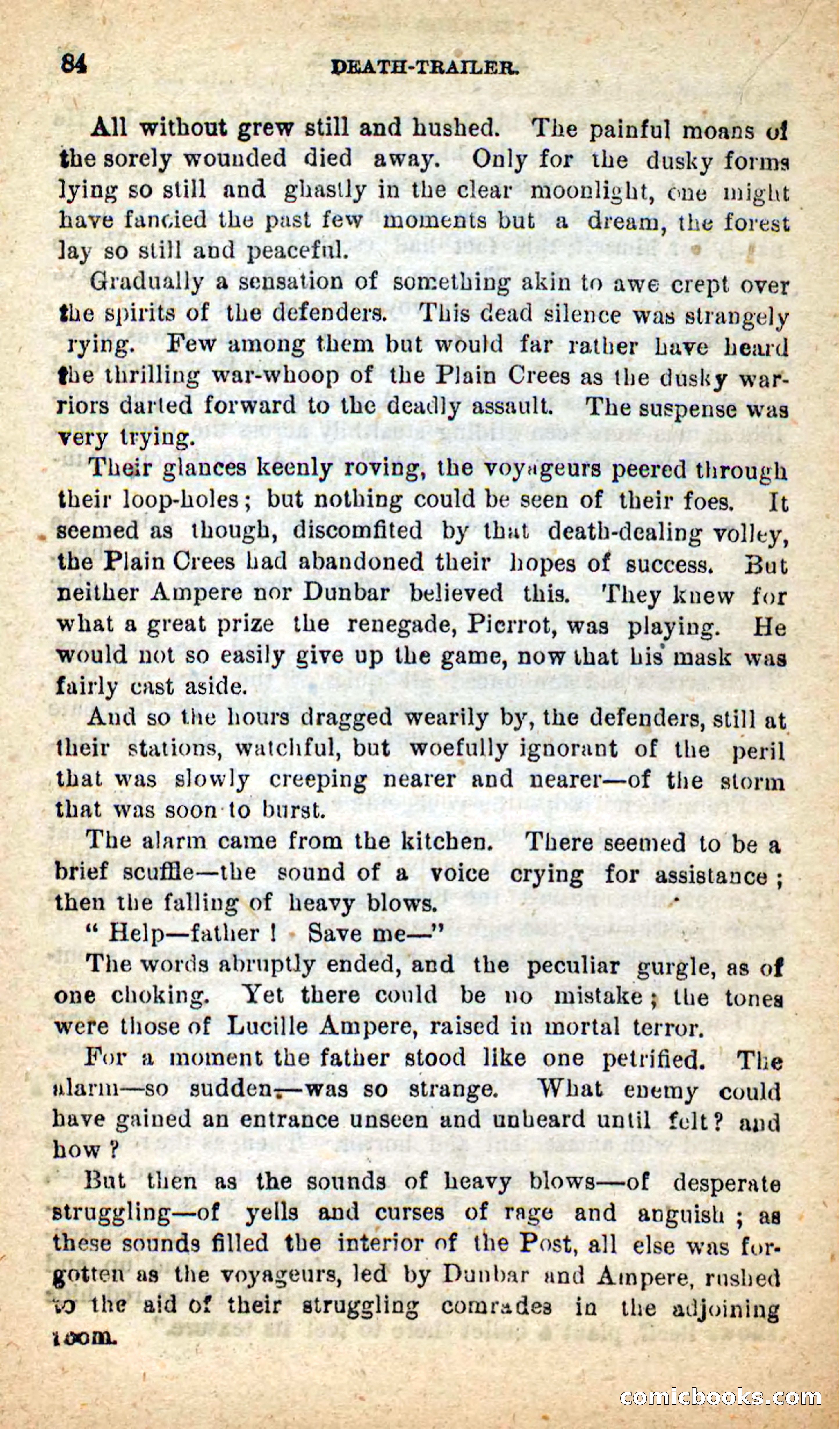 Beadle's New Dime Novels: Death-Trailer — page 80 of 99