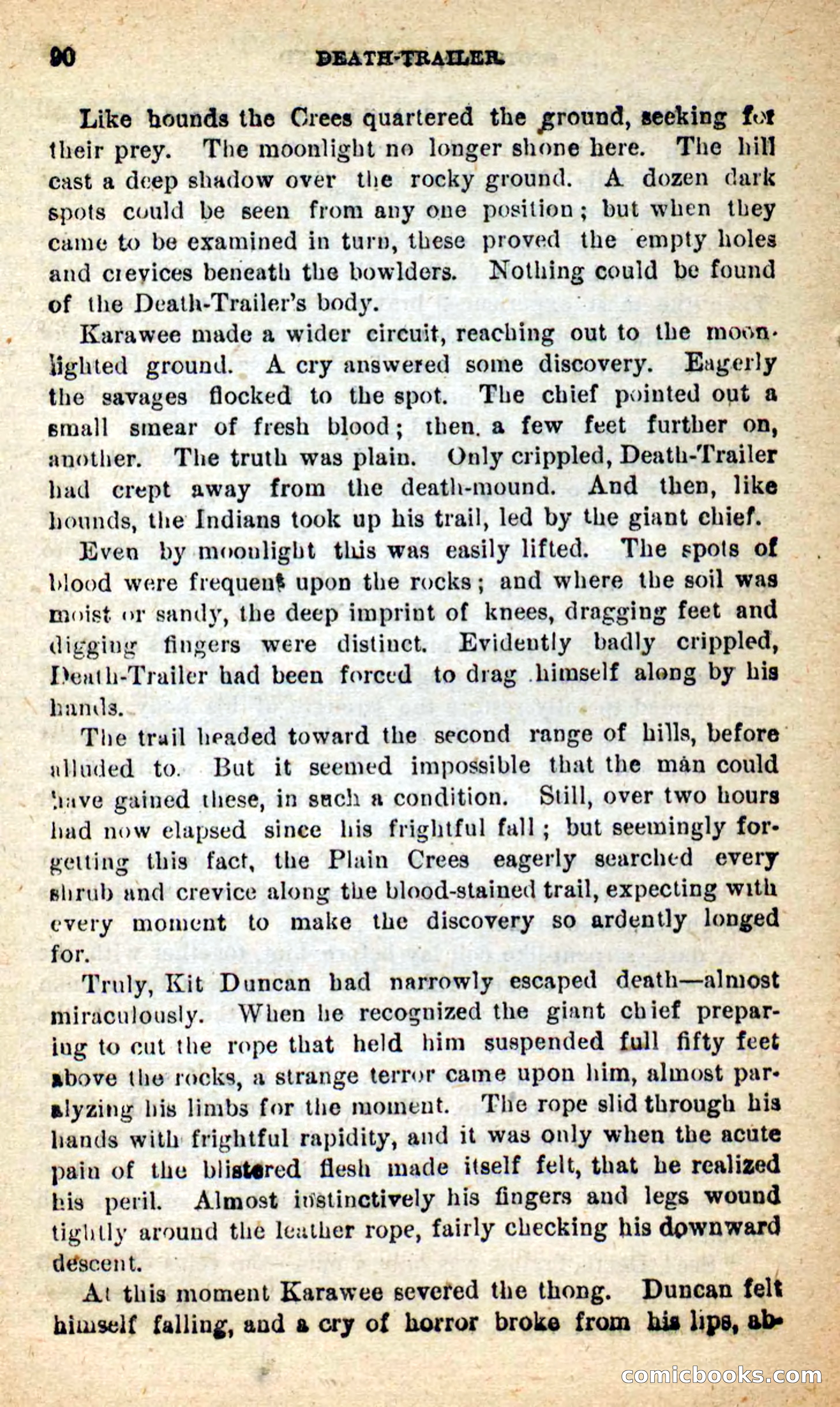 Beadle's New Dime Novels: Death-Trailer — page 86 of 99