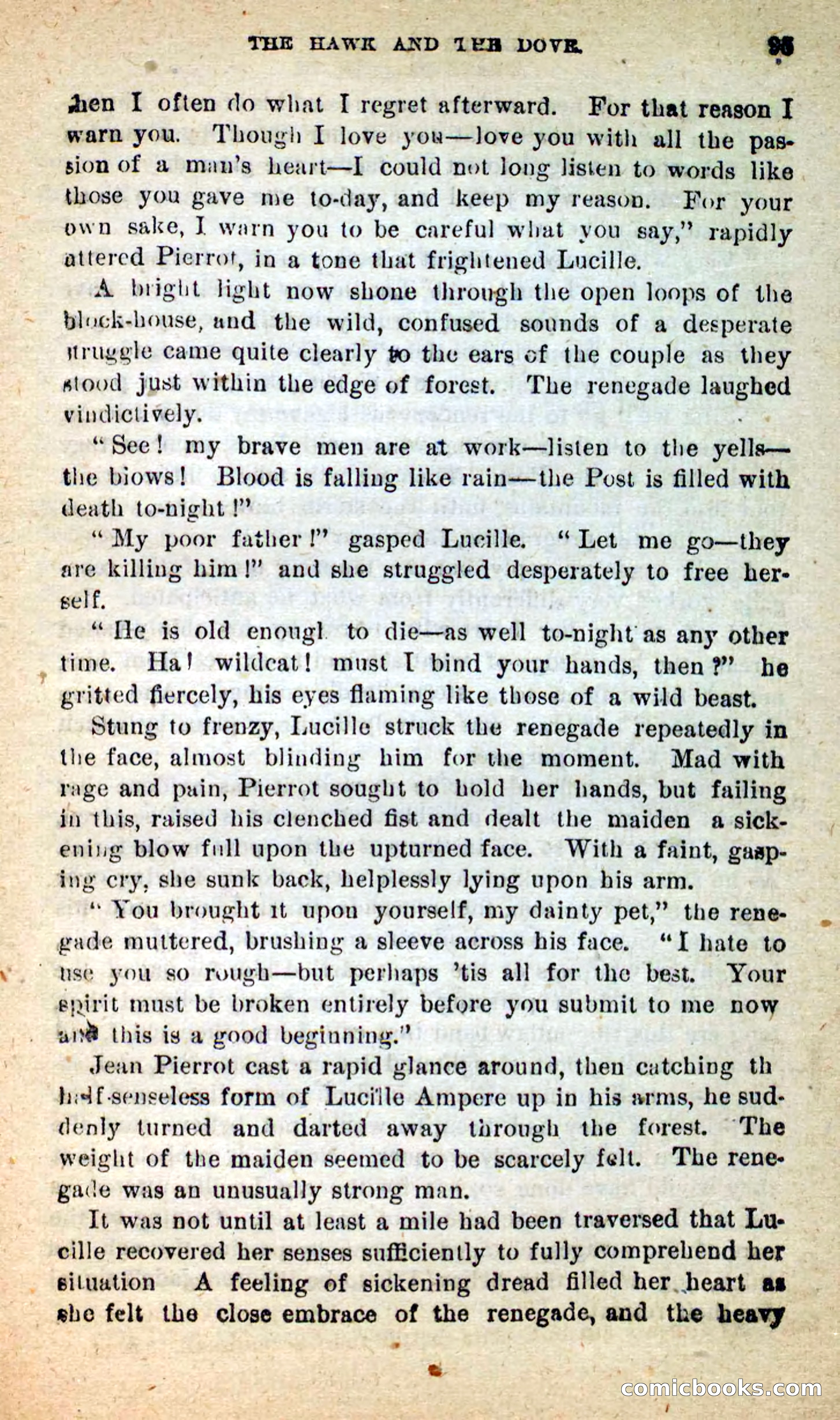 Beadle's New Dime Novels: Death-Trailer — page 91 of 99