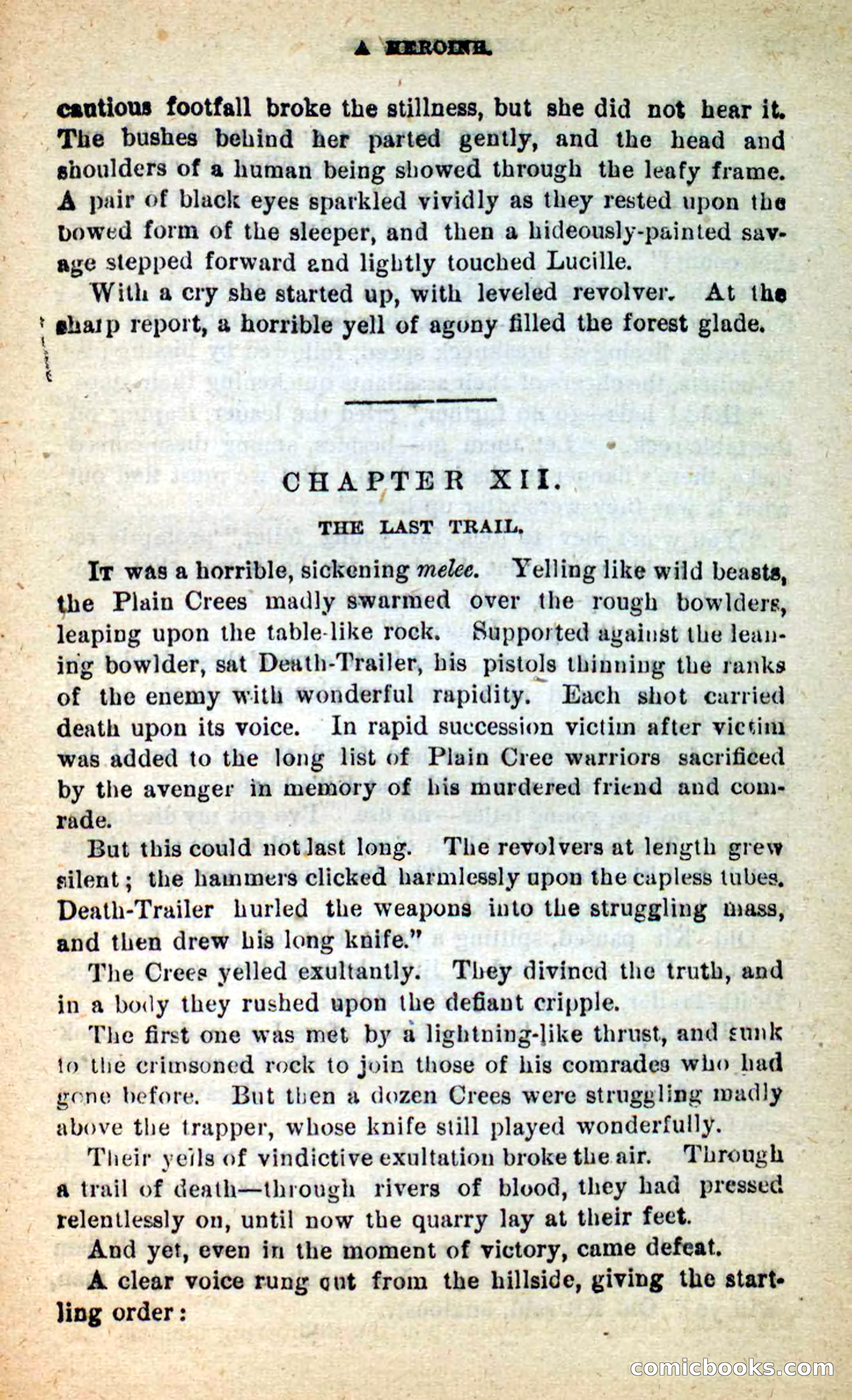 Beadle's New Dime Novels: Death-Trailer — page 95 of 99