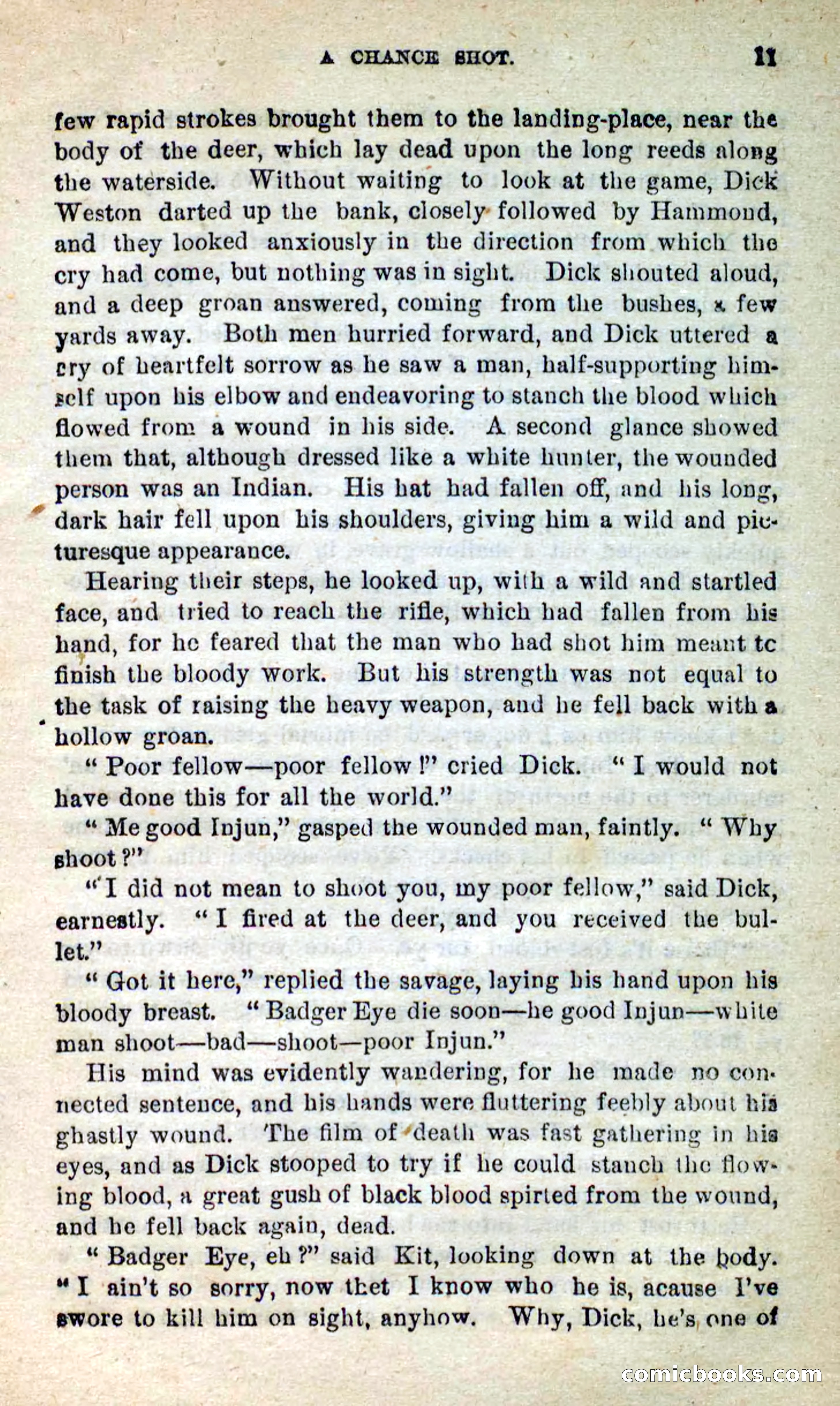 Beadle's New Dime Novels: Arkansas Kit — page 7 of 100