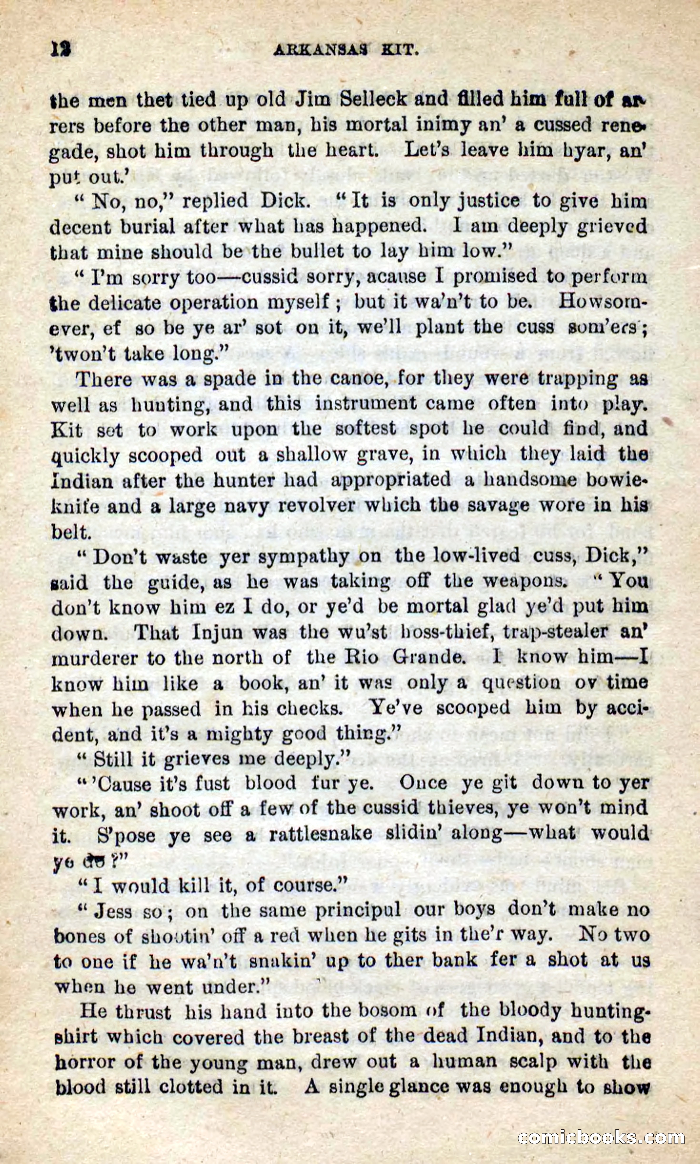Beadle's New Dime Novels: Arkansas Kit — page 8 of 100