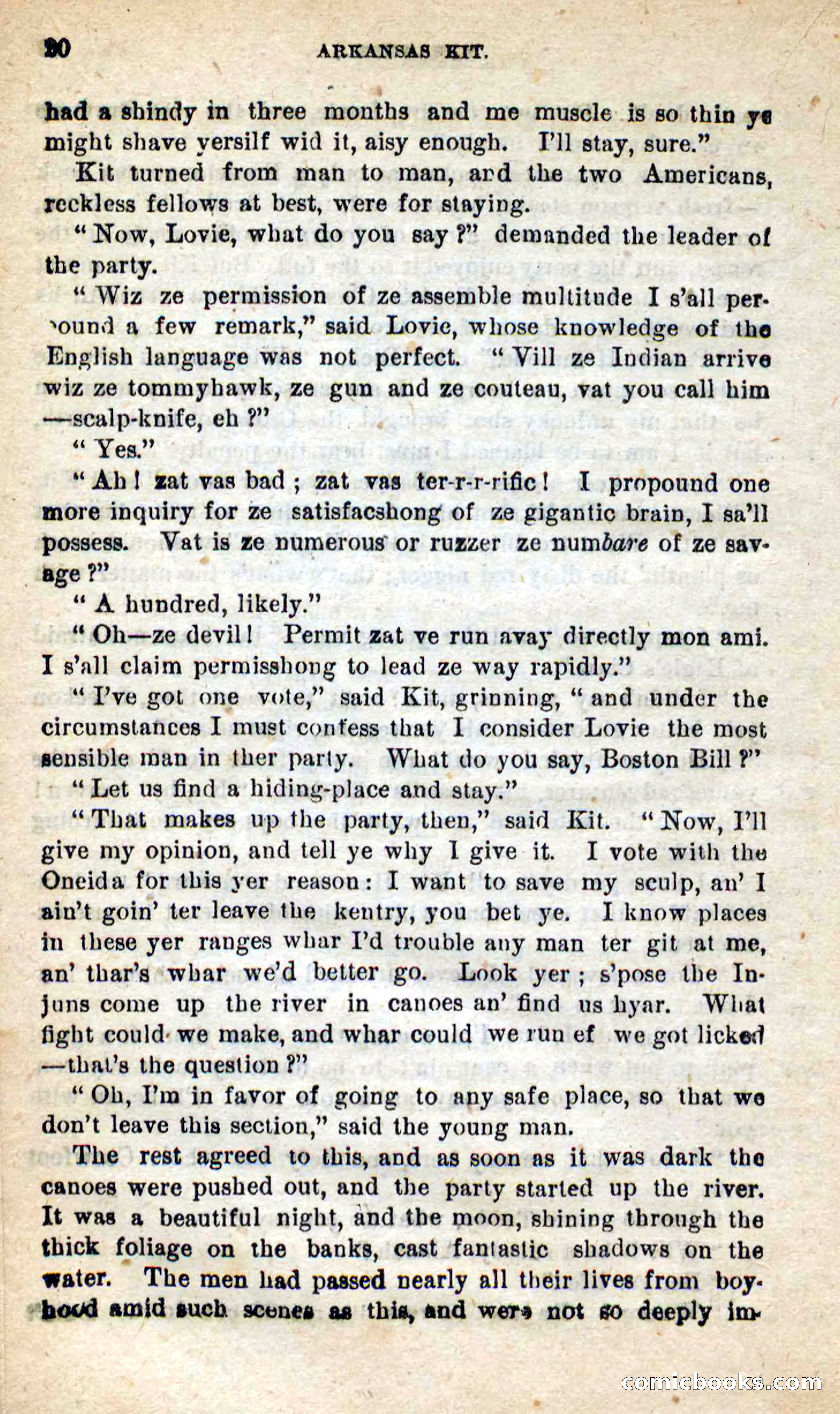Beadle's New Dime Novels: Arkansas Kit — page 16 of 100