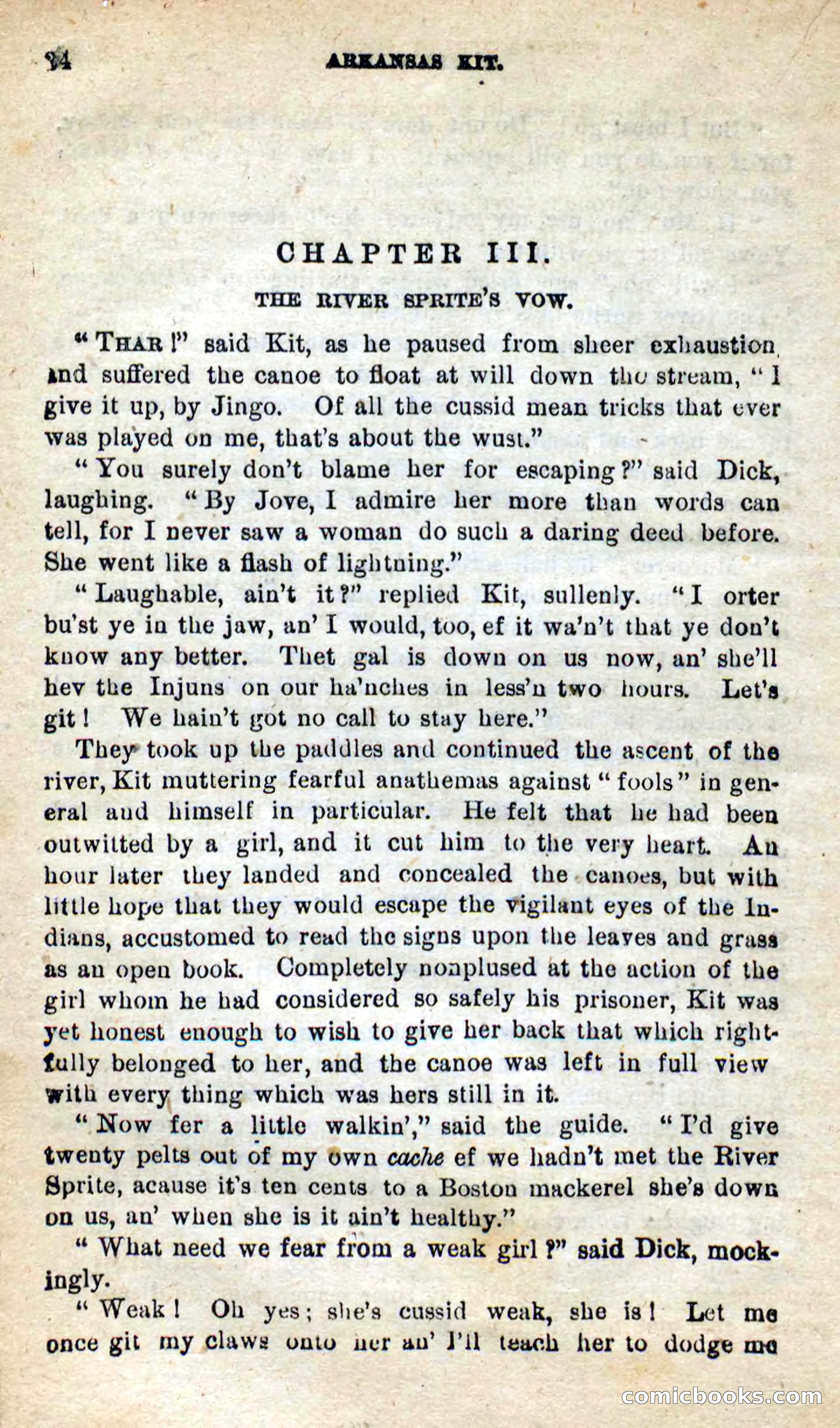 Beadle's New Dime Novels: Arkansas Kit — page 20 of 100