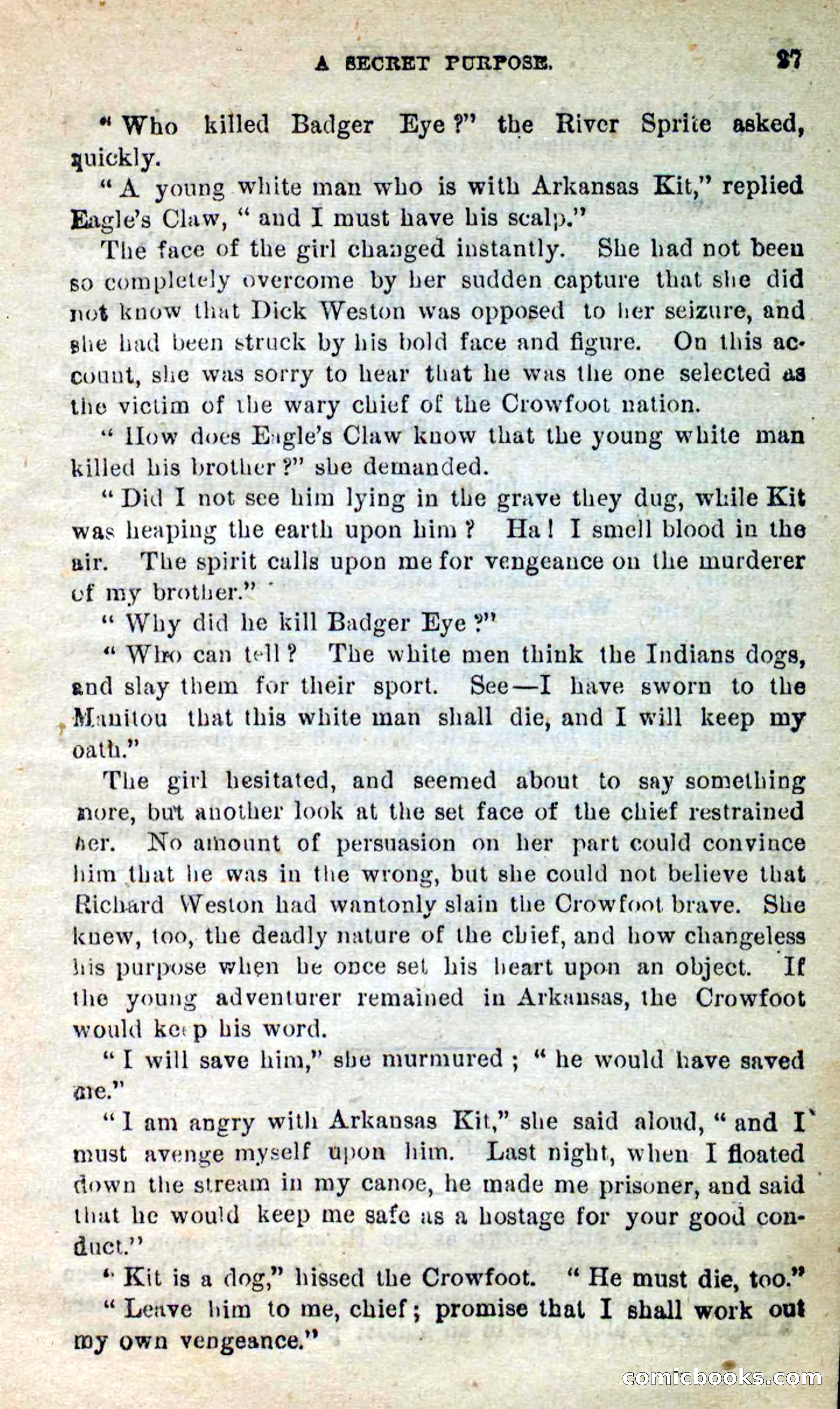 Beadle's New Dime Novels: Arkansas Kit — page 23 of 100