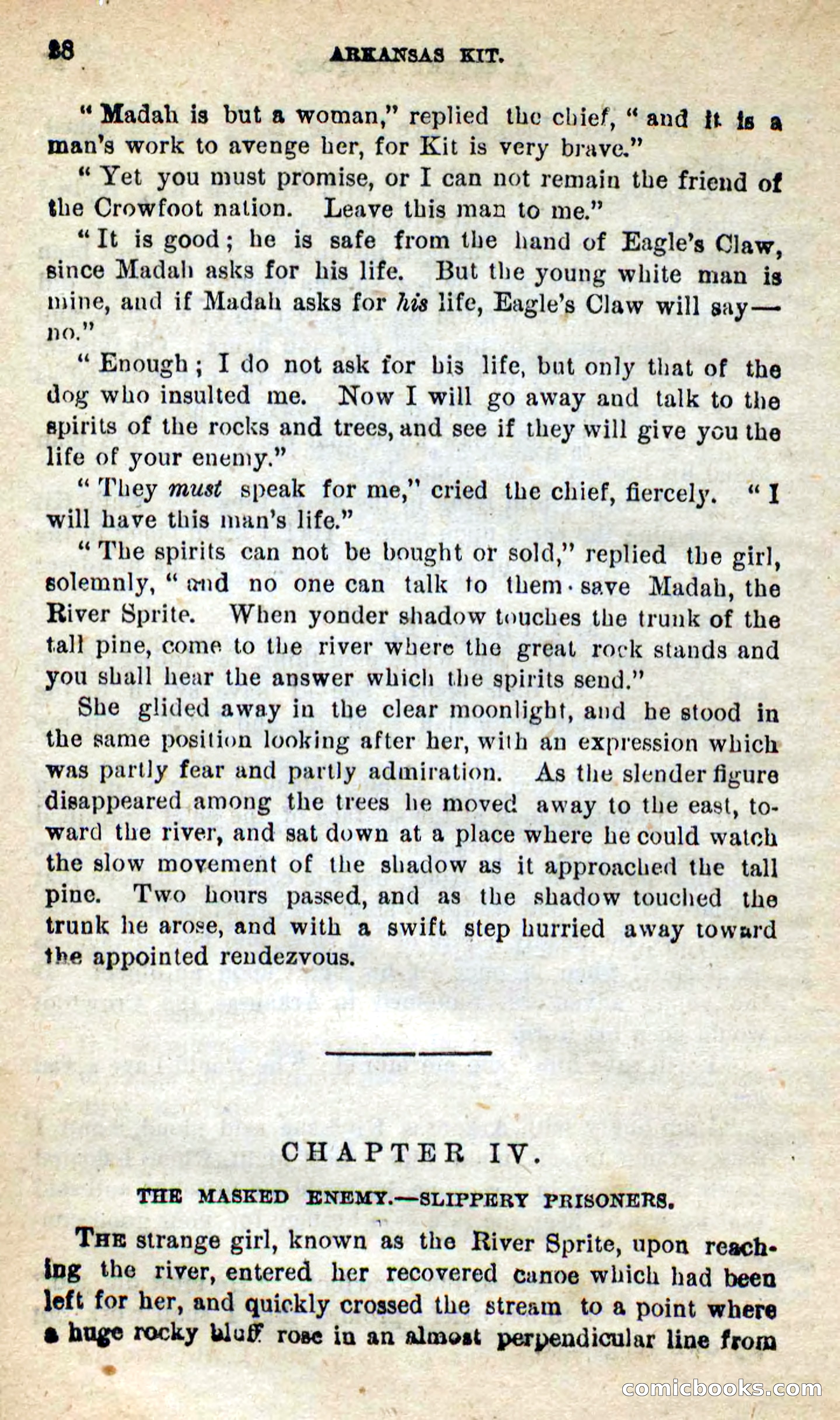 Beadle's New Dime Novels: Arkansas Kit — page 24 of 100