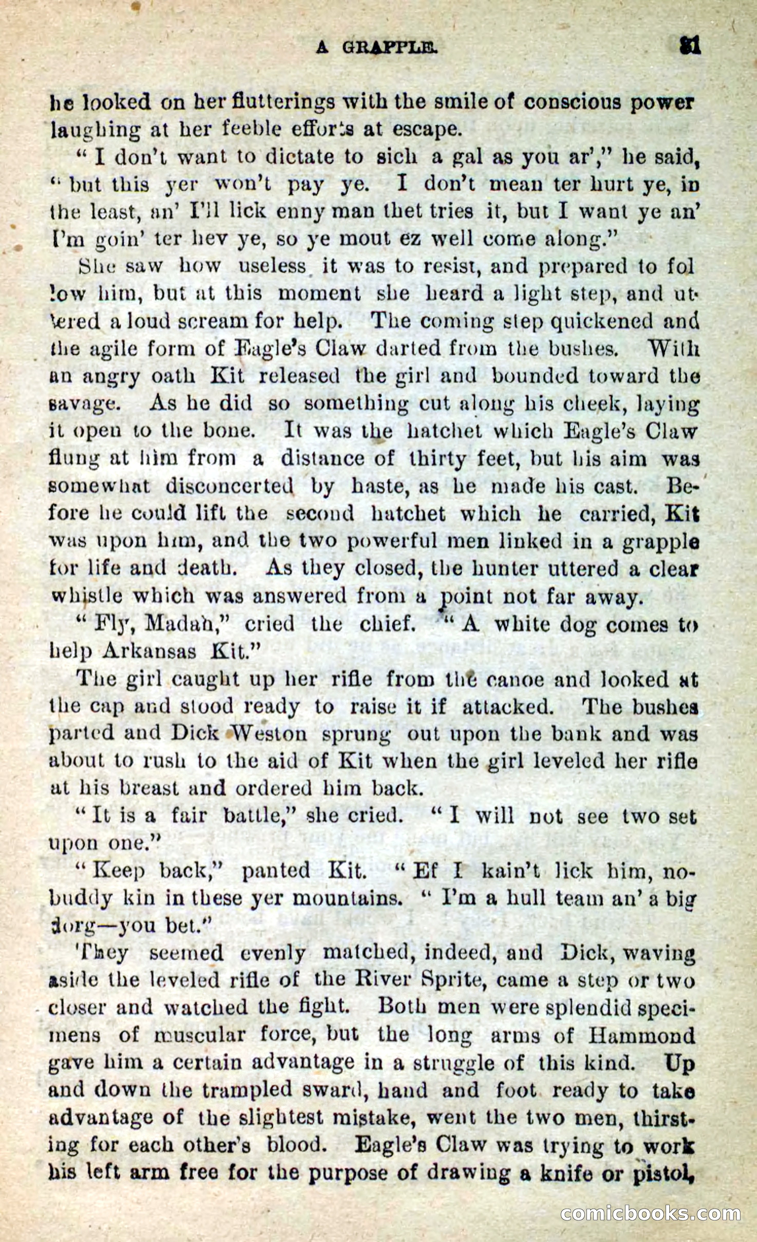 Beadle's New Dime Novels: Arkansas Kit — page 27 of 100