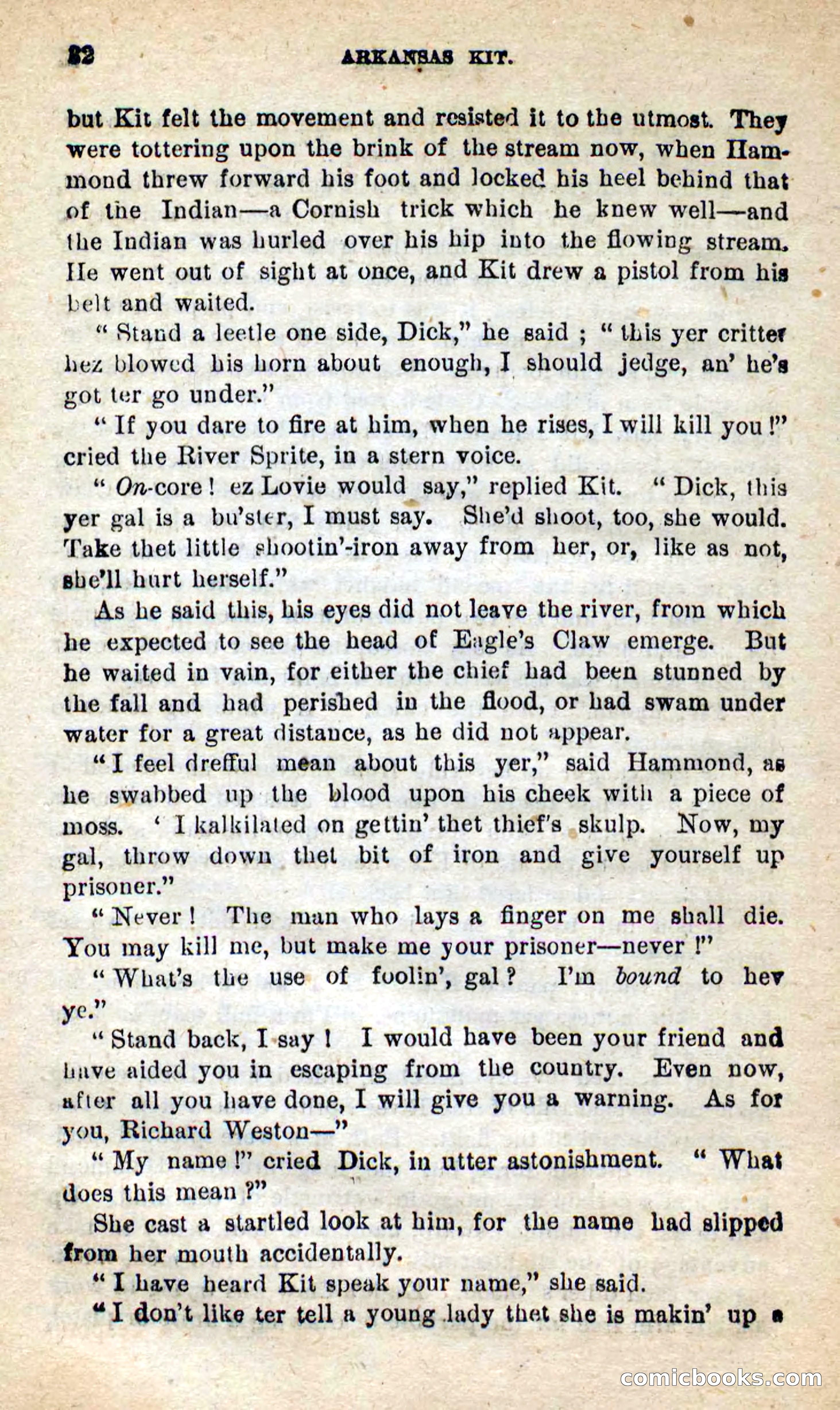 Beadle's New Dime Novels: Arkansas Kit — page 28 of 100