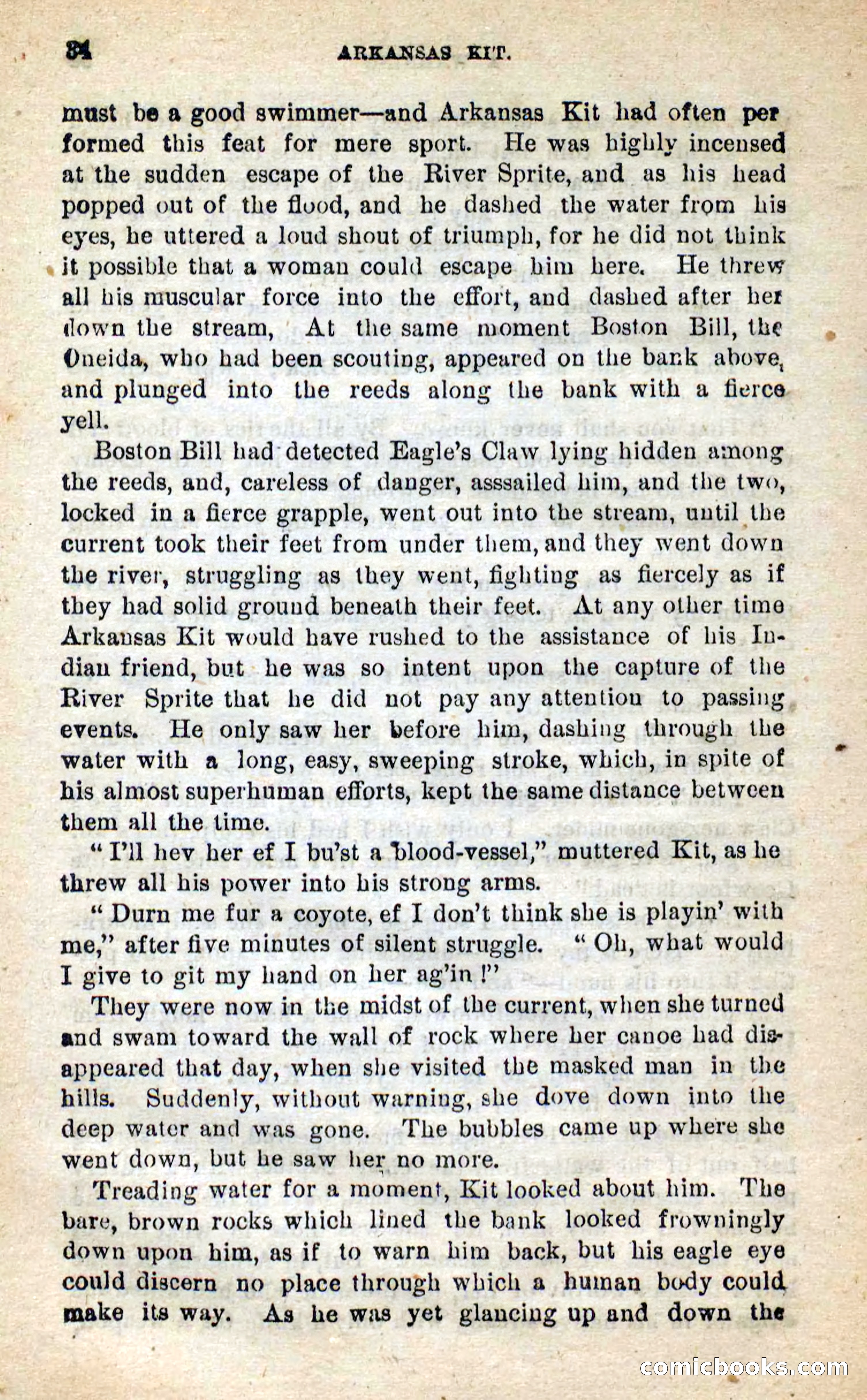 Beadle's New Dime Novels: Arkansas Kit — page 30 of 100