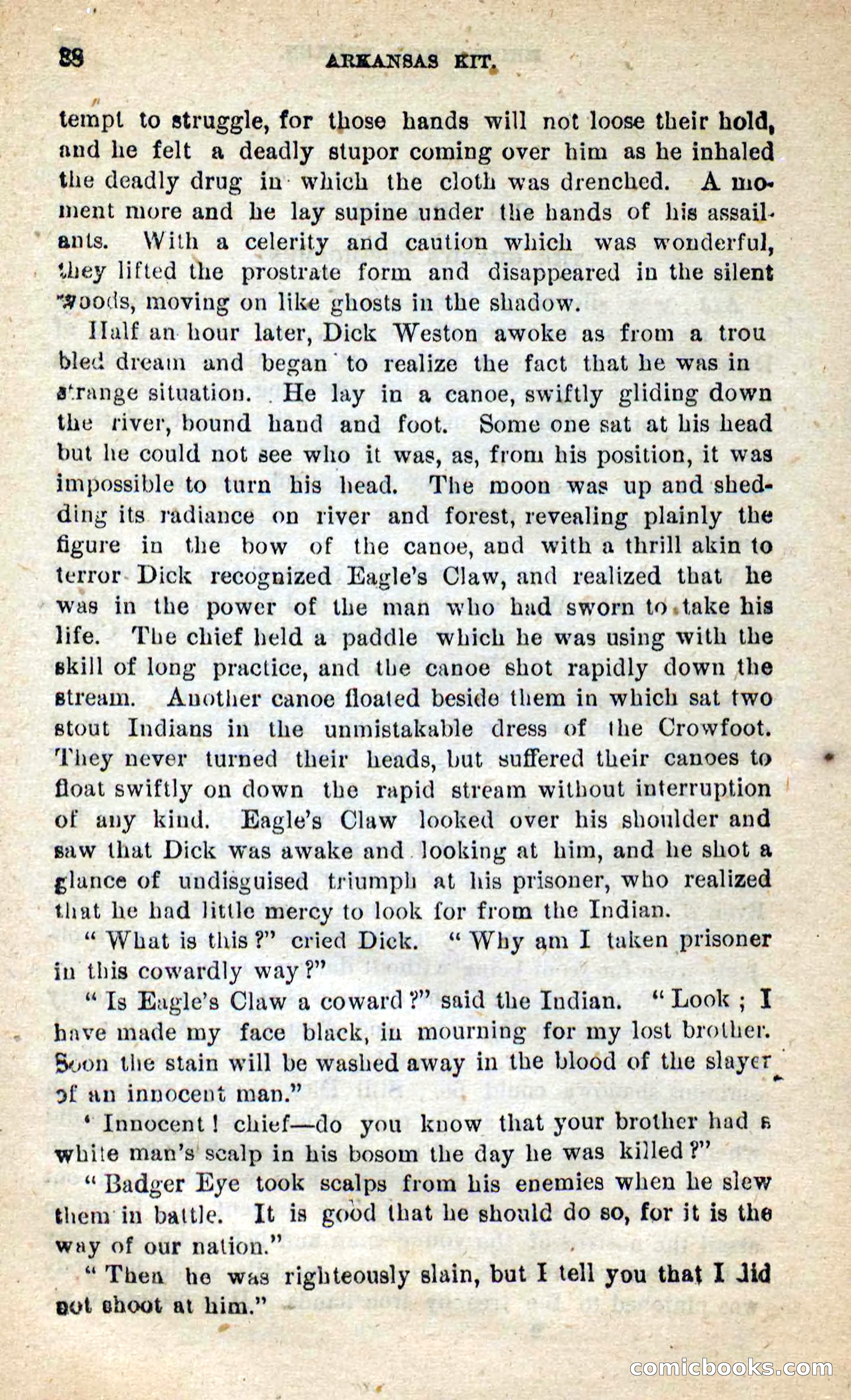 Beadle's New Dime Novels: Arkansas Kit — page 34 of 100