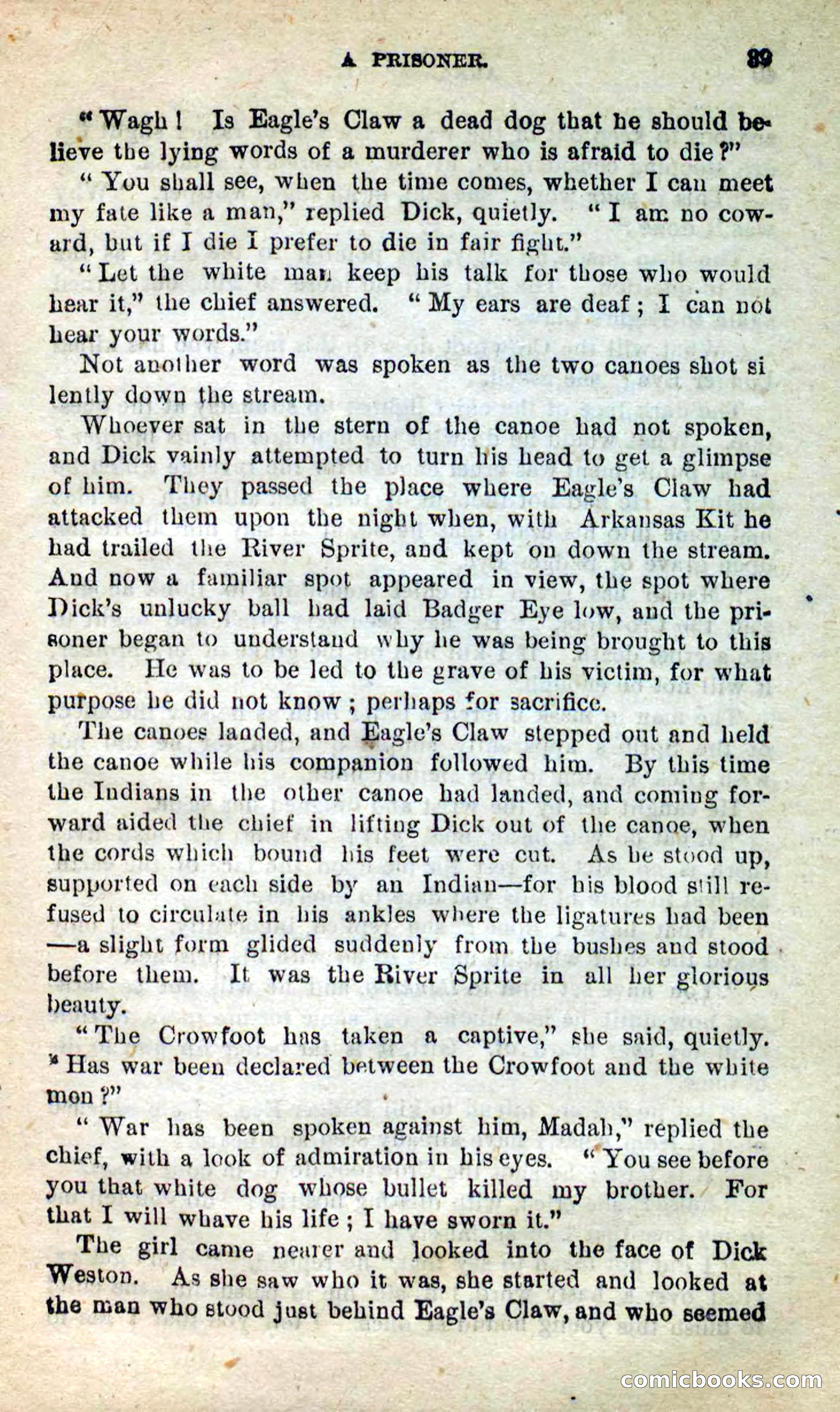 Beadle's New Dime Novels: Arkansas Kit — page 35 of 100