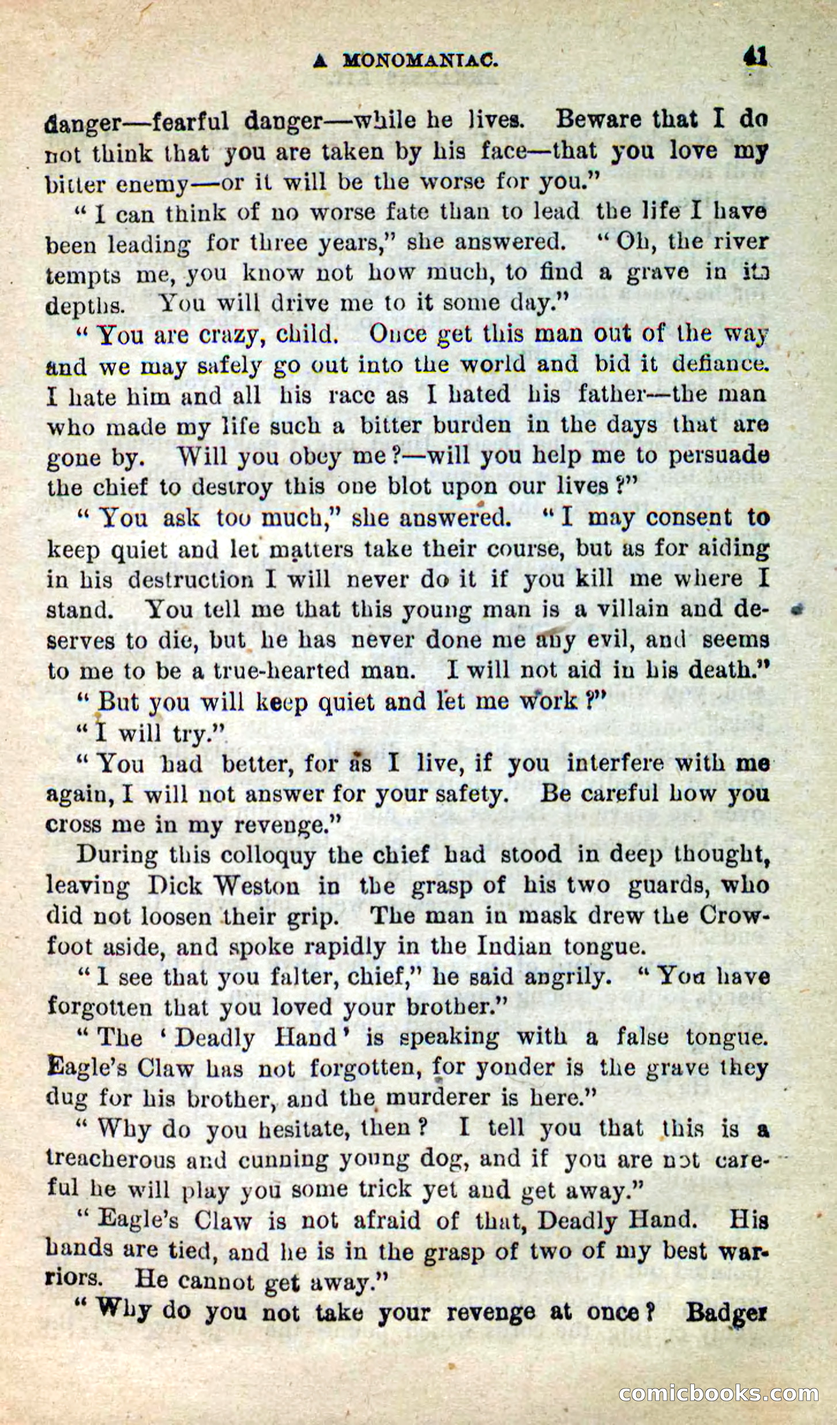 Beadle's New Dime Novels: Arkansas Kit — page 37 of 100