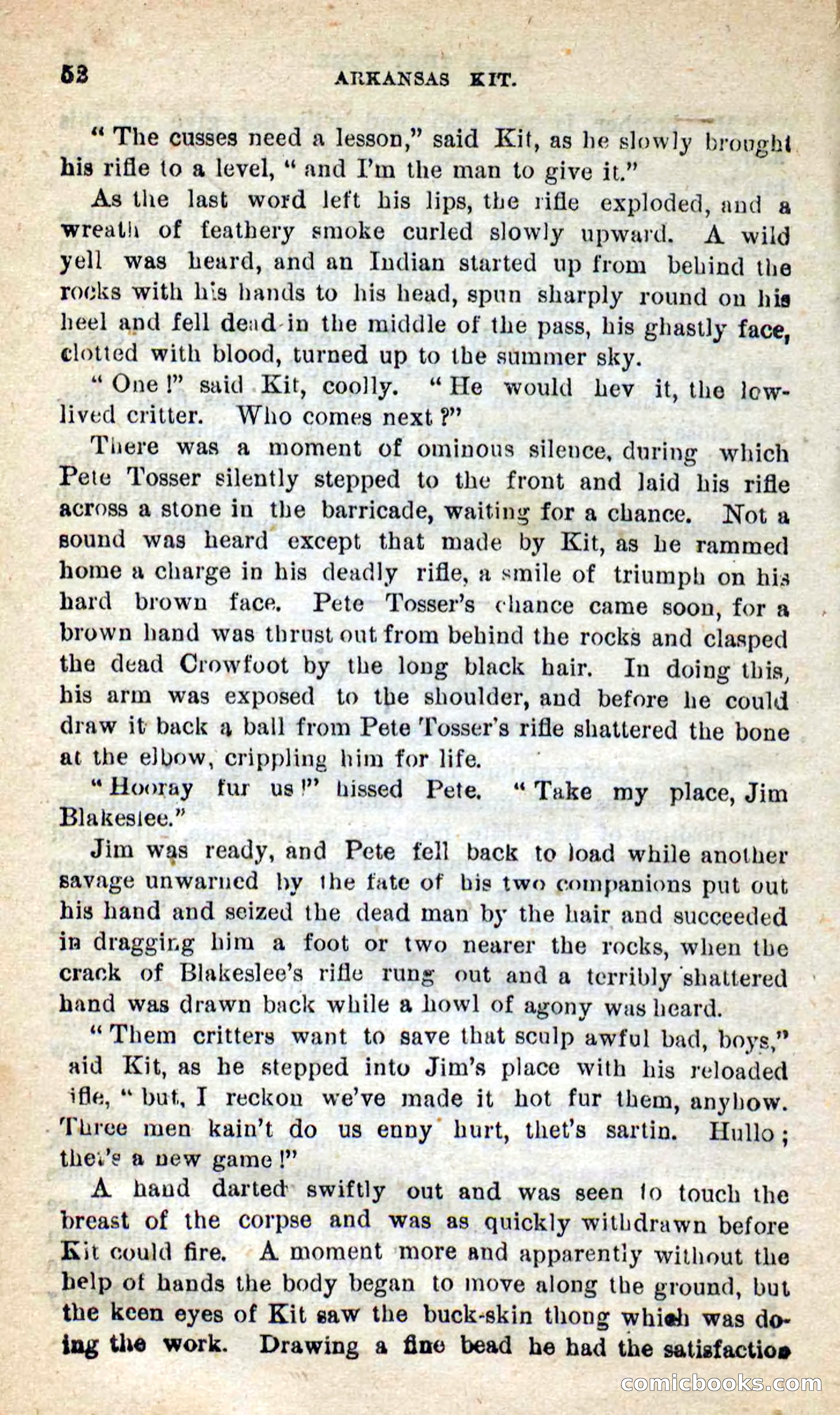 Beadle's New Dime Novels: Arkansas Kit — page 48 of 100
