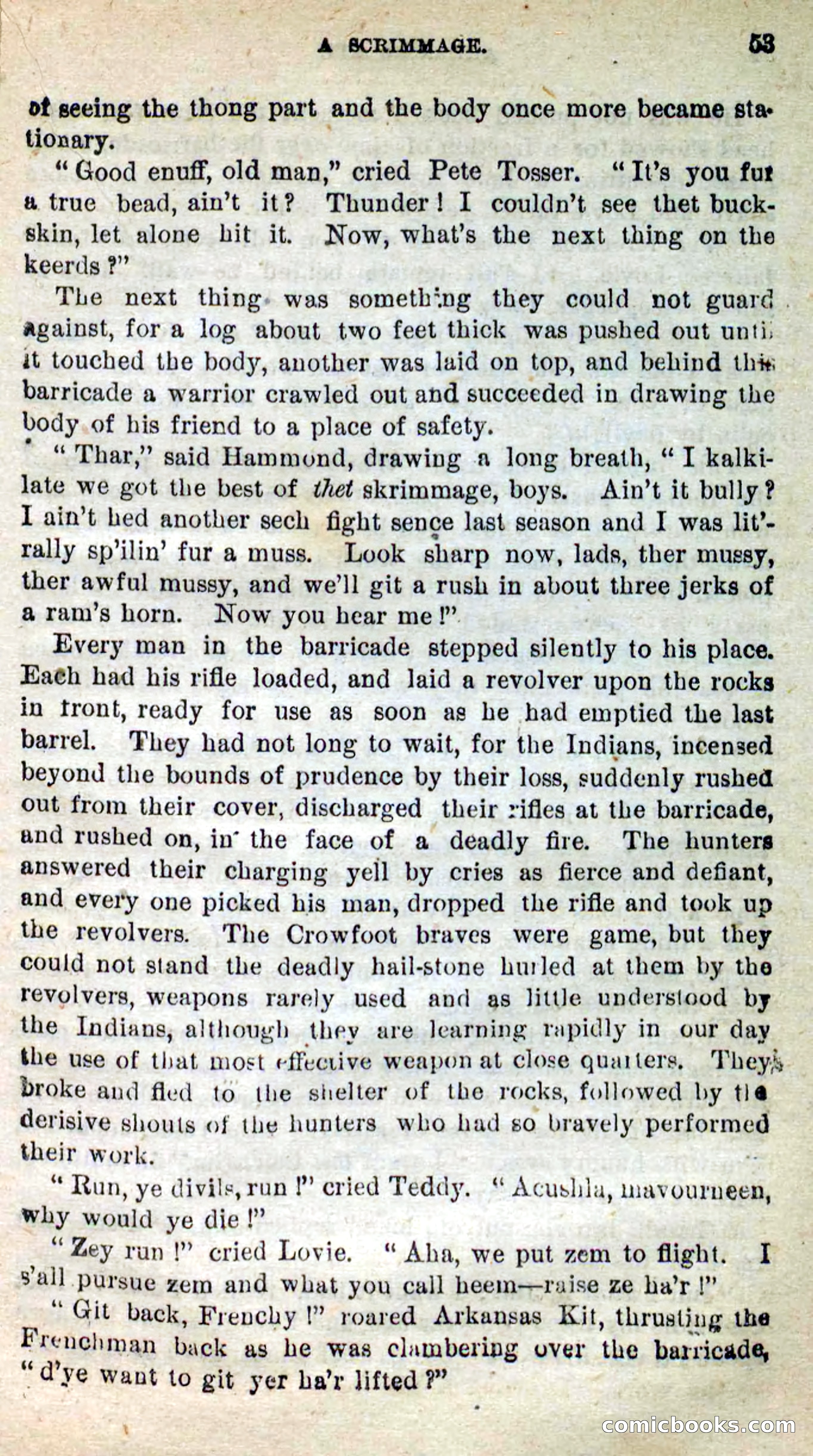 Beadle's New Dime Novels: Arkansas Kit — page 49 of 100