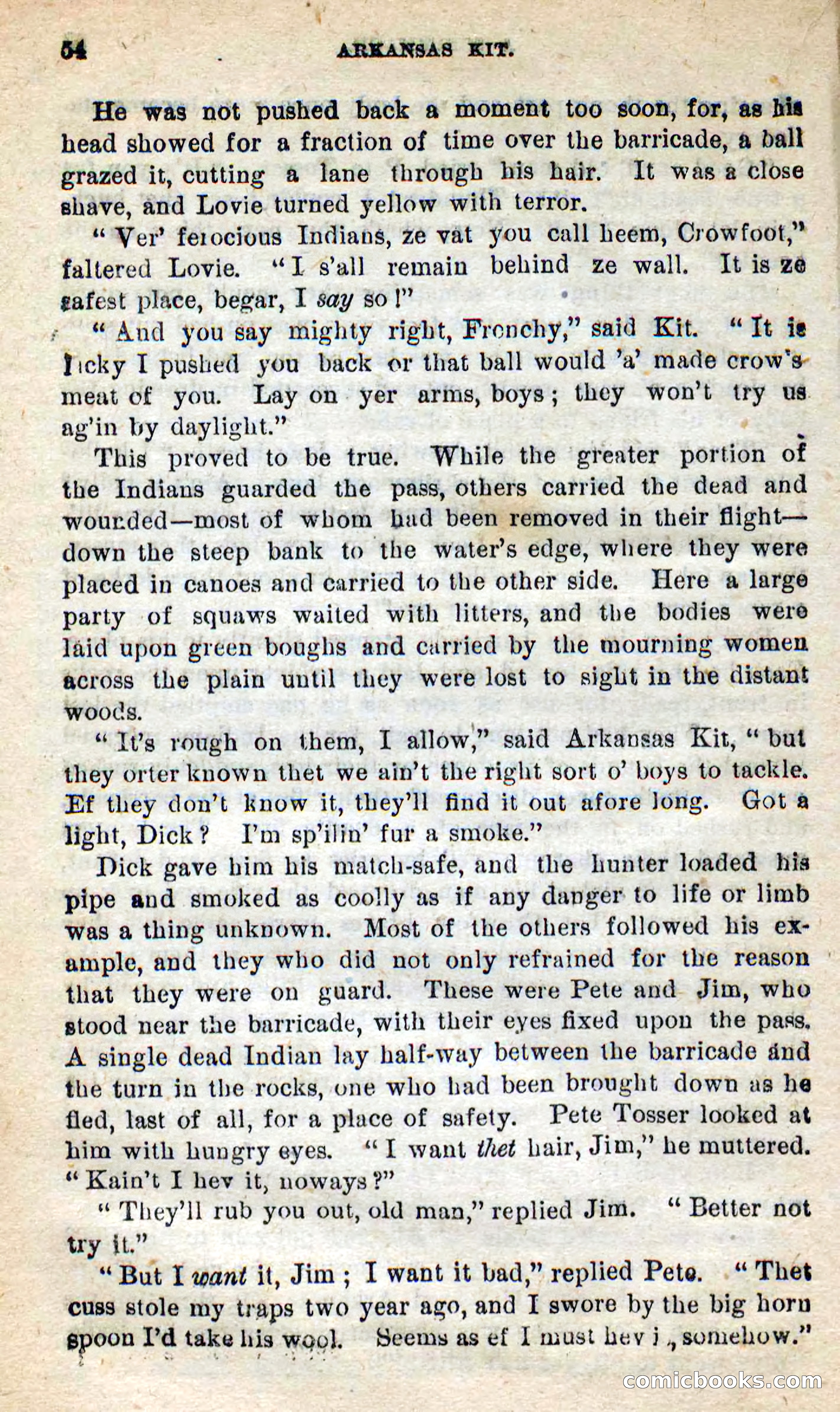Beadle's New Dime Novels: Arkansas Kit — page 50 of 100