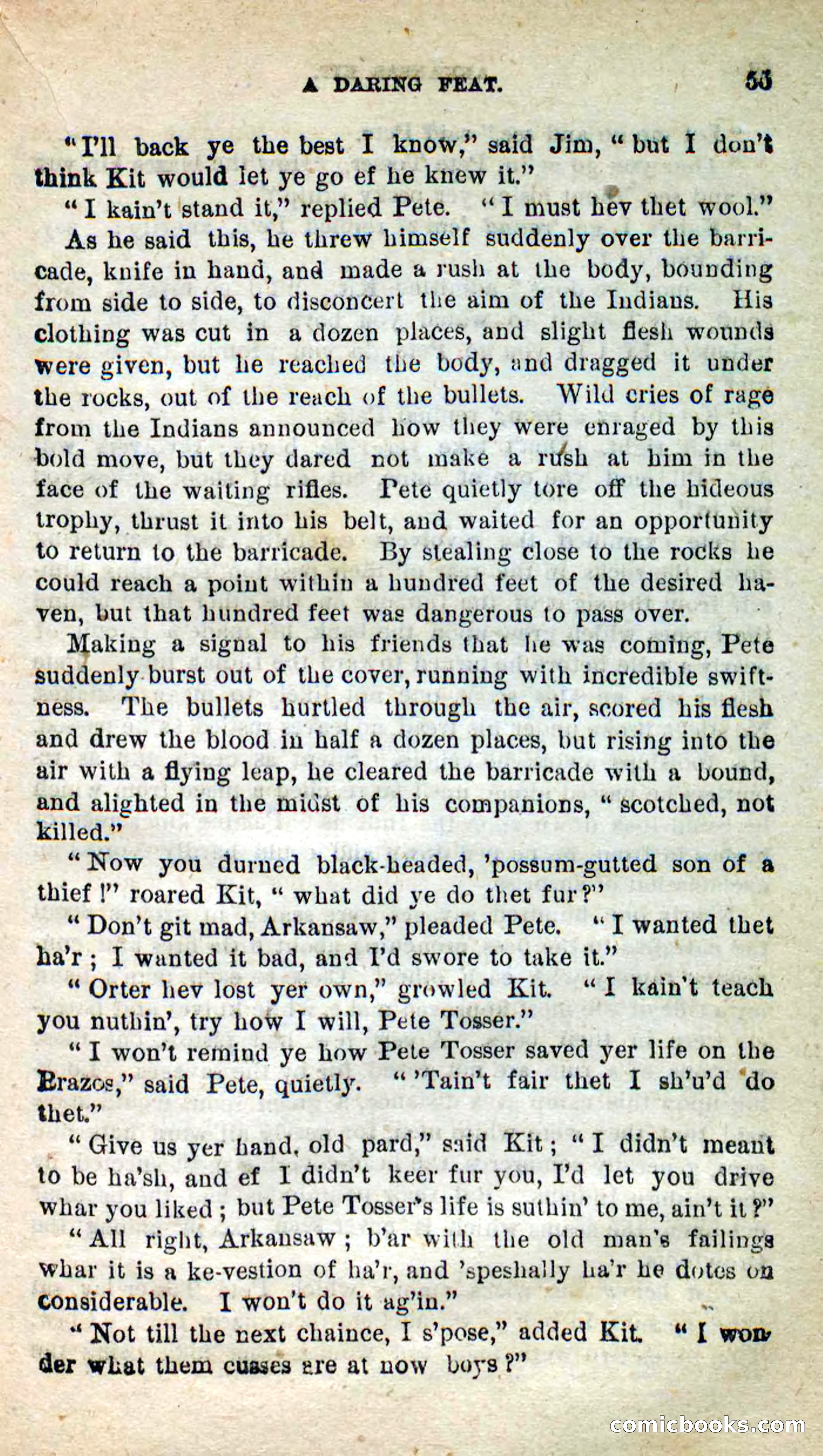 Beadle's New Dime Novels: Arkansas Kit — page 51 of 100