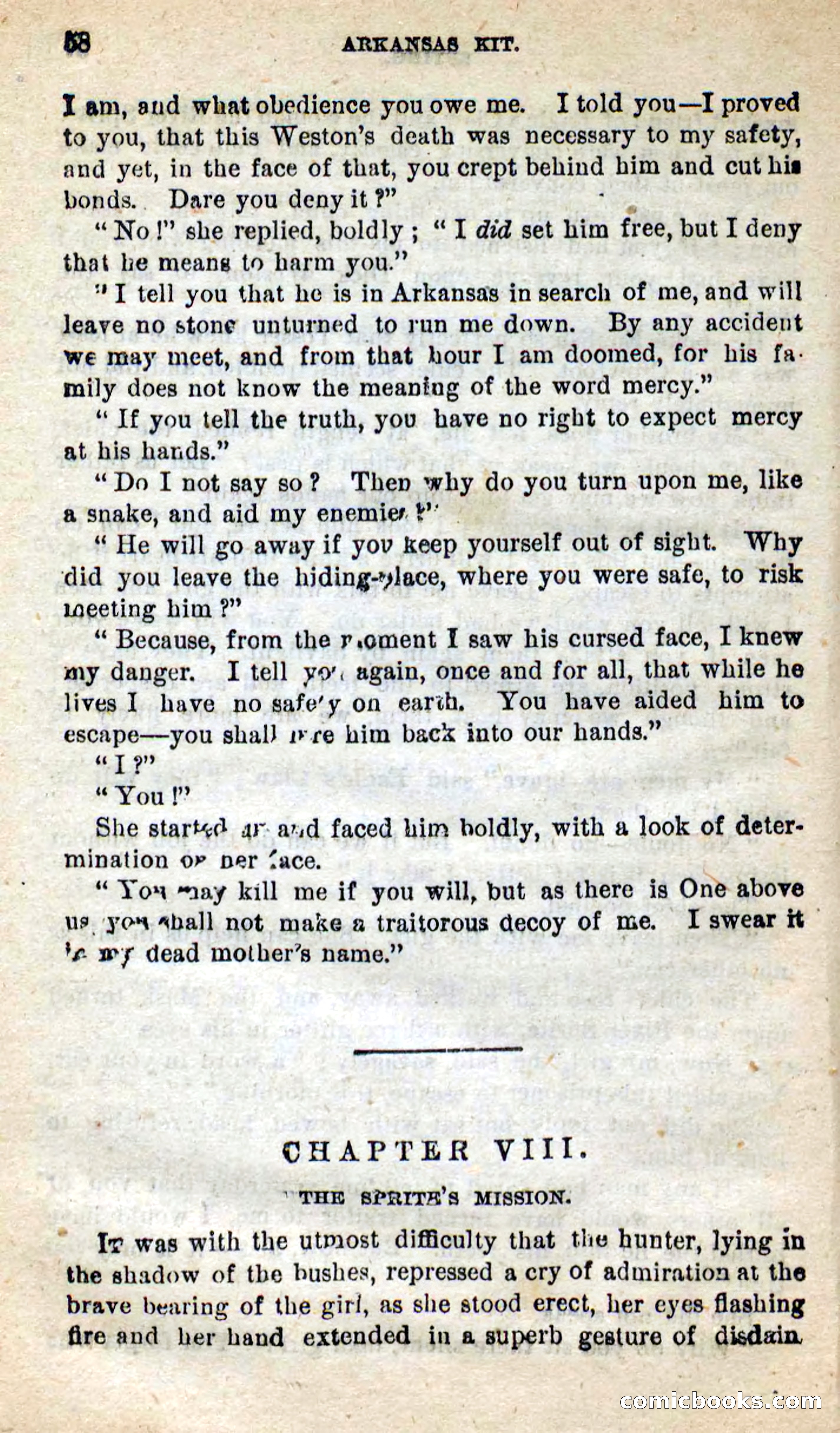 Beadle's New Dime Novels: Arkansas Kit — page 54 of 100