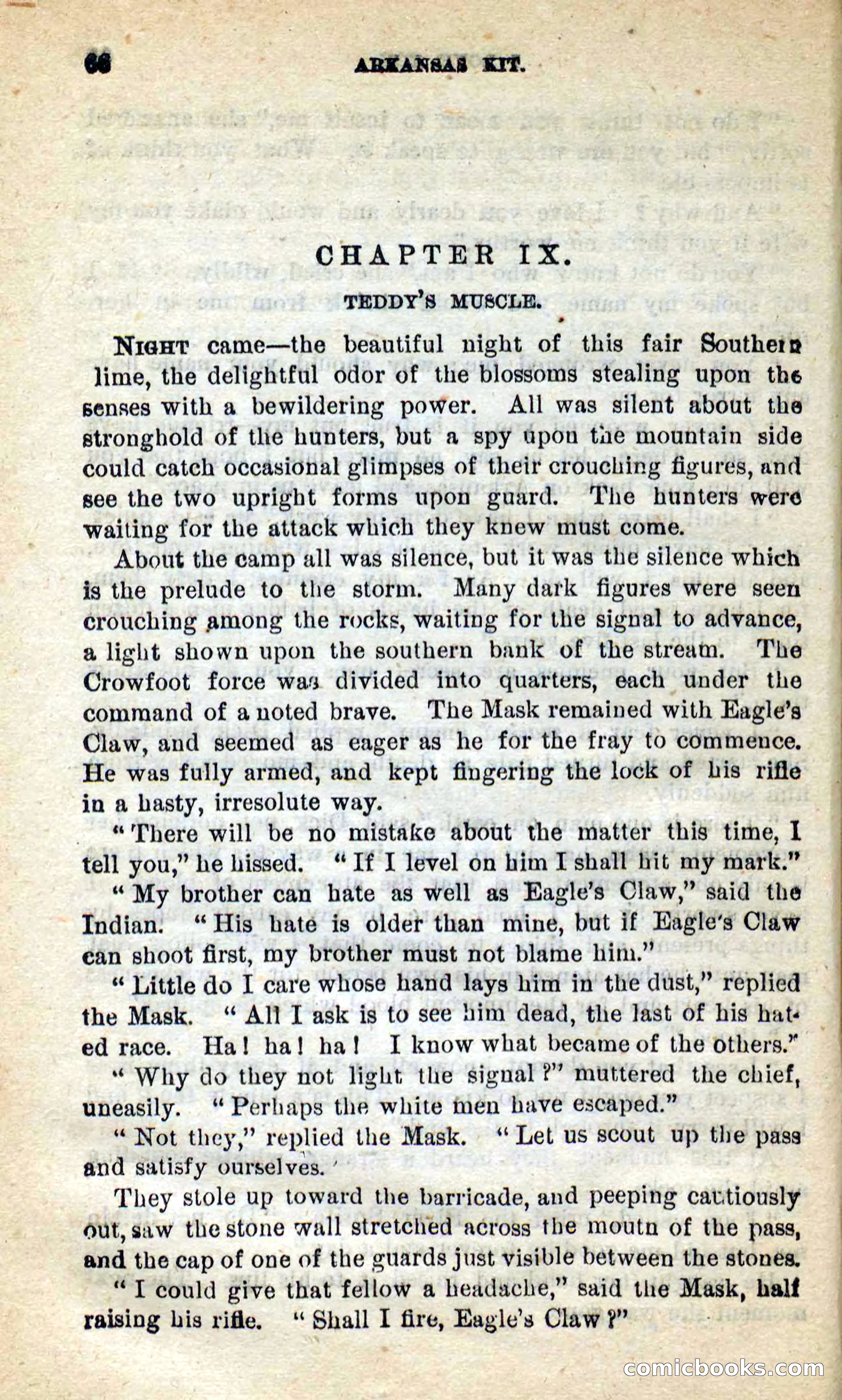 Beadle's New Dime Novels: Arkansas Kit — page 62 of 100